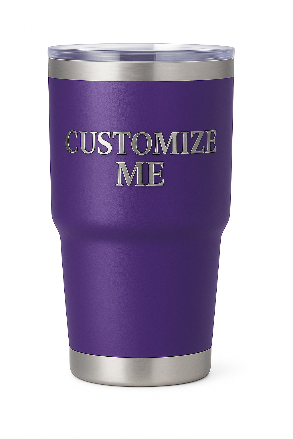 20oz or 30oz Stainless Steel Tumbler with Lid and Straw