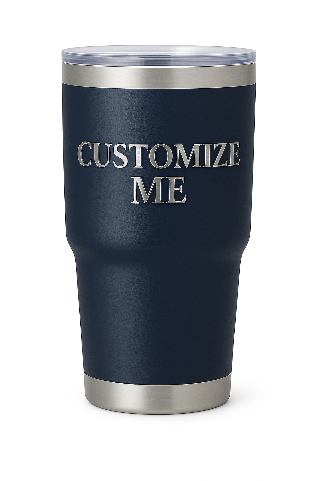 20oz or 30oz Stainless Steel Tumbler with Lid and Straw