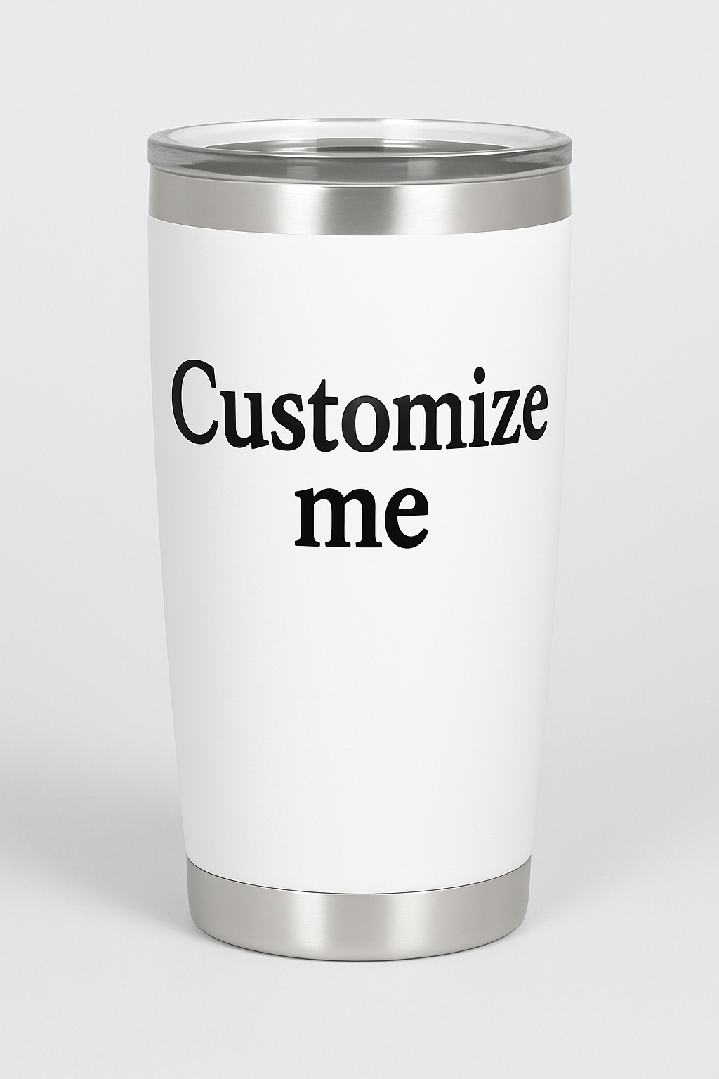 20oz or 30oz Stainless Steel Tumbler with Lid and Straw