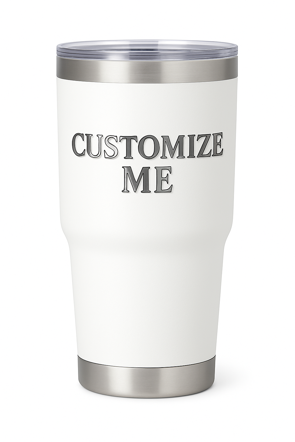 20oz or 30oz Stainless Steel Tumbler with Lid and Straw