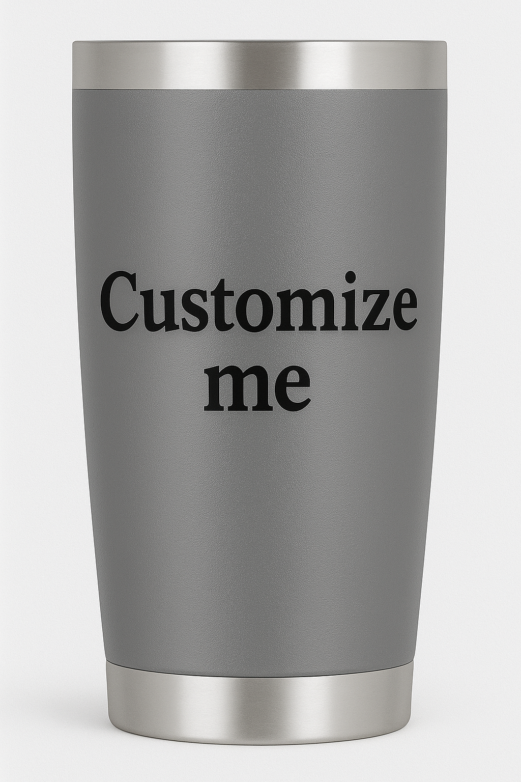 20oz or 30oz Stainless Steel Tumbler with Lid and Straw