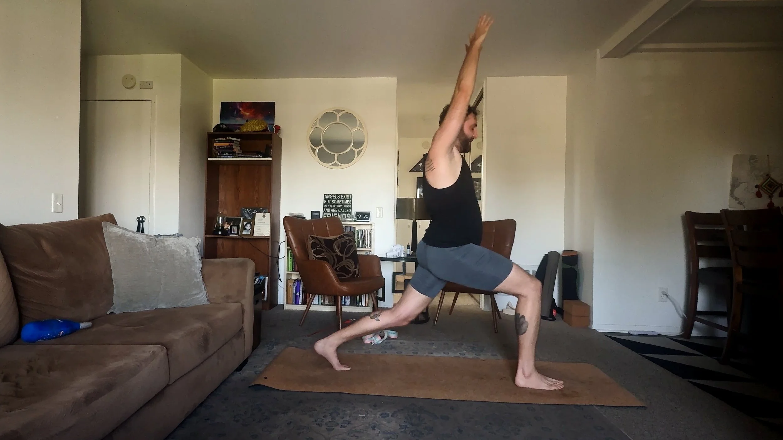 Crescent Pose (Ashta Chandrasana)
