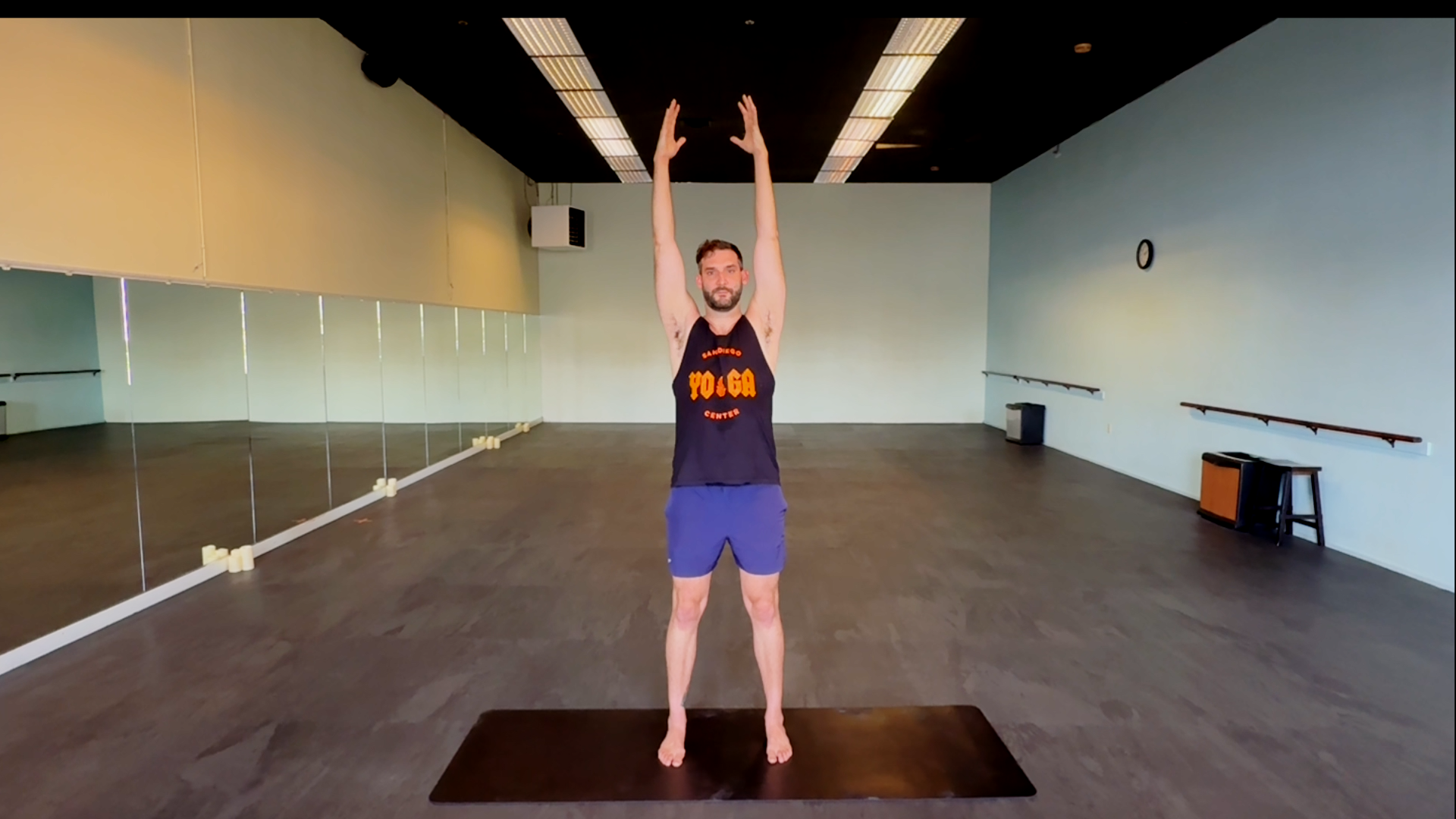Upward Salute (Urdhva Hastasana)