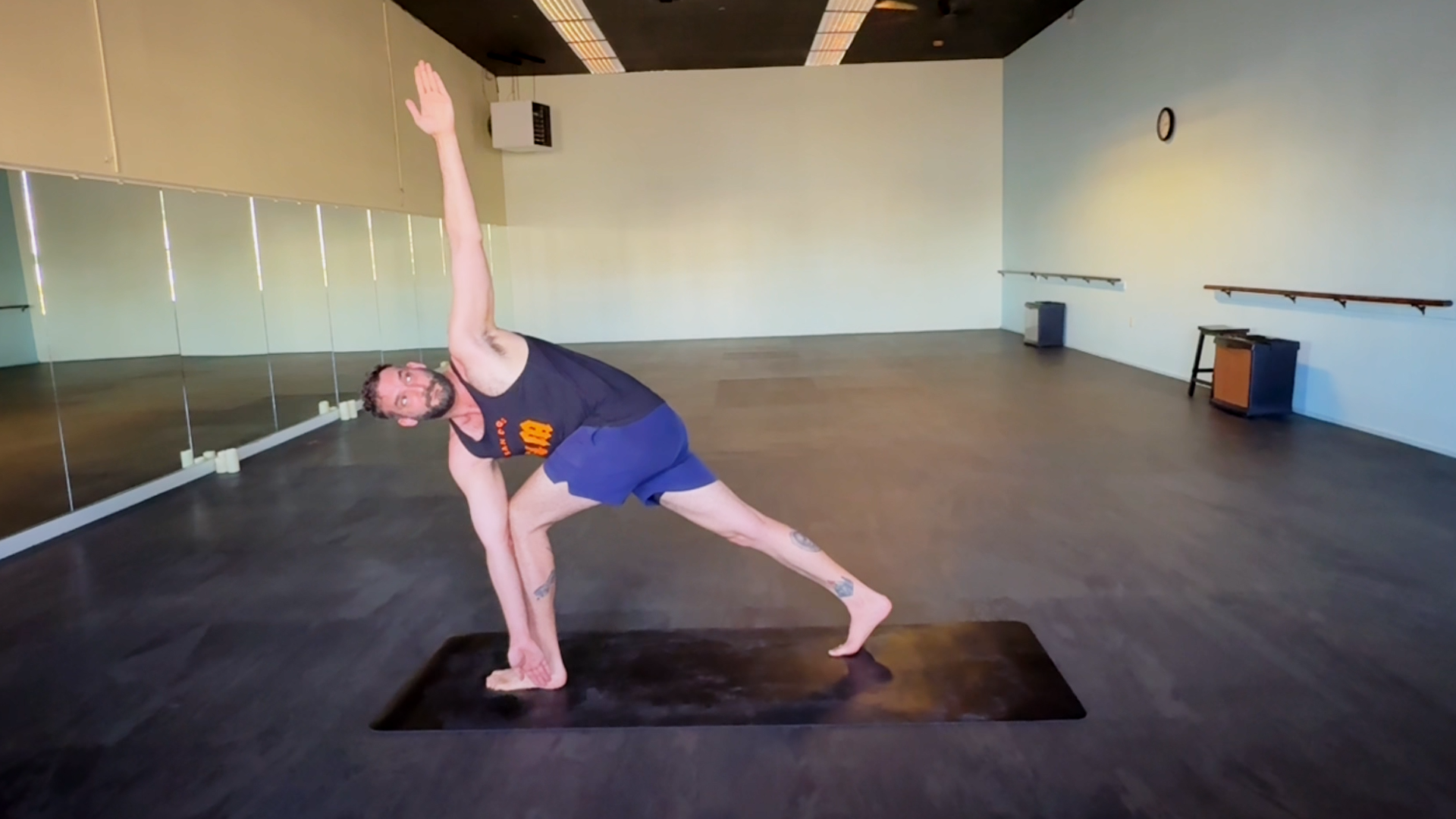 Revolved Side Angle (Parivrtta Parsvakonasana)