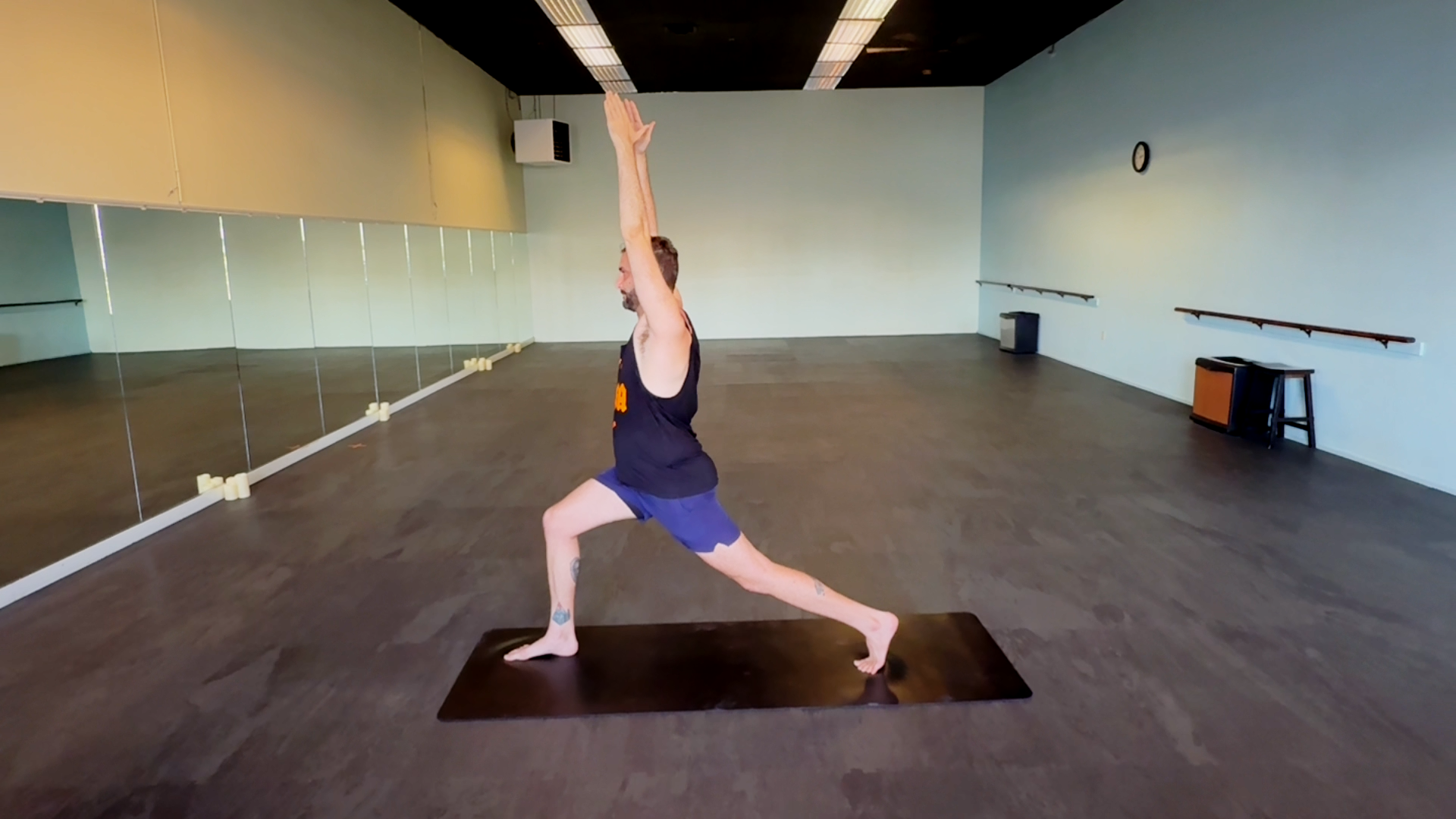 Crescent Pose (Ashta Chandrasana)