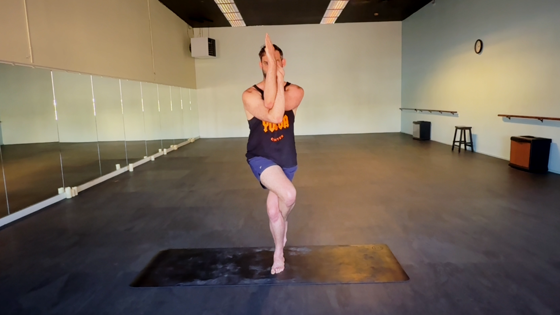 Eagle Pose (Garudasana)
