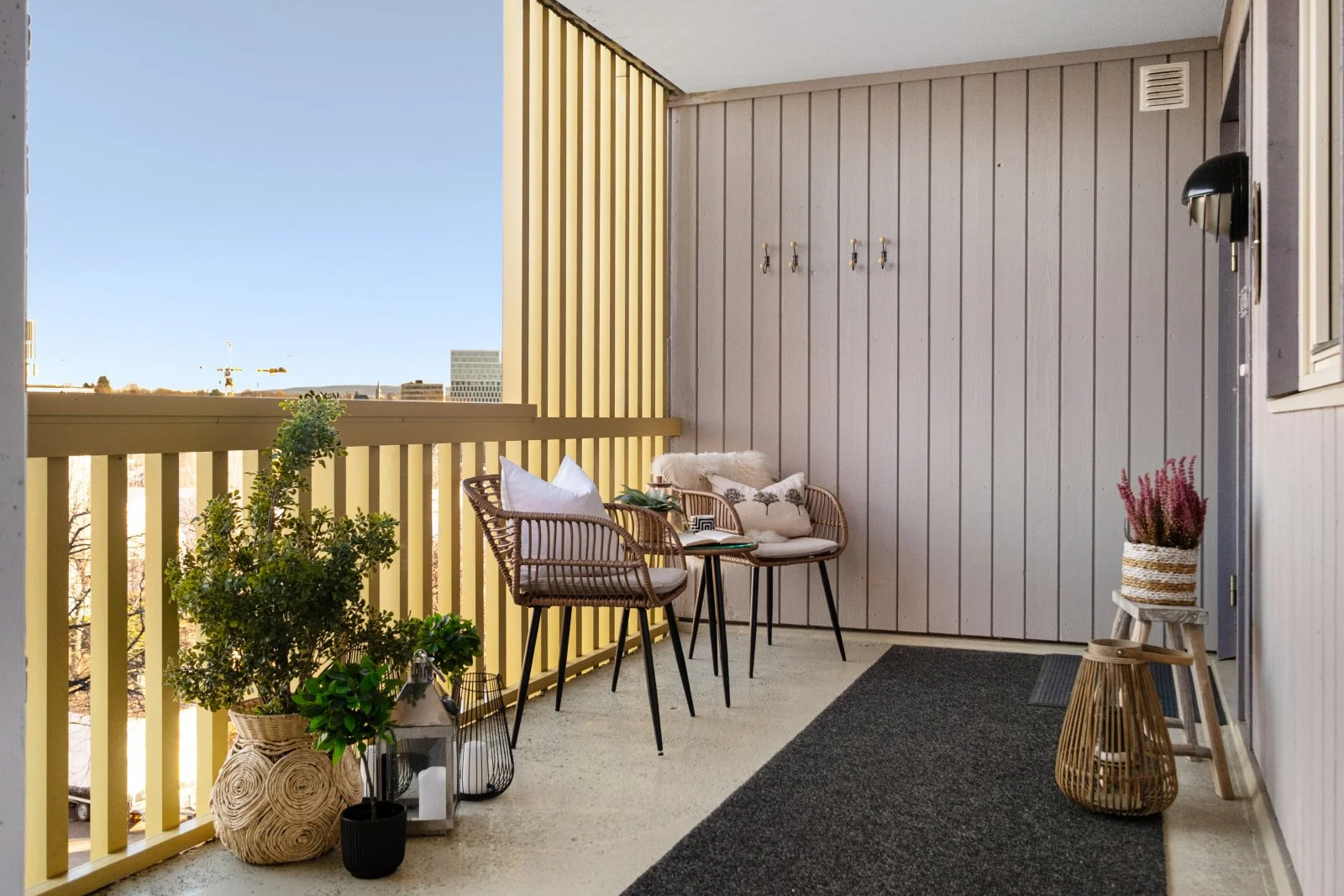 Image of the entry area of an apartment