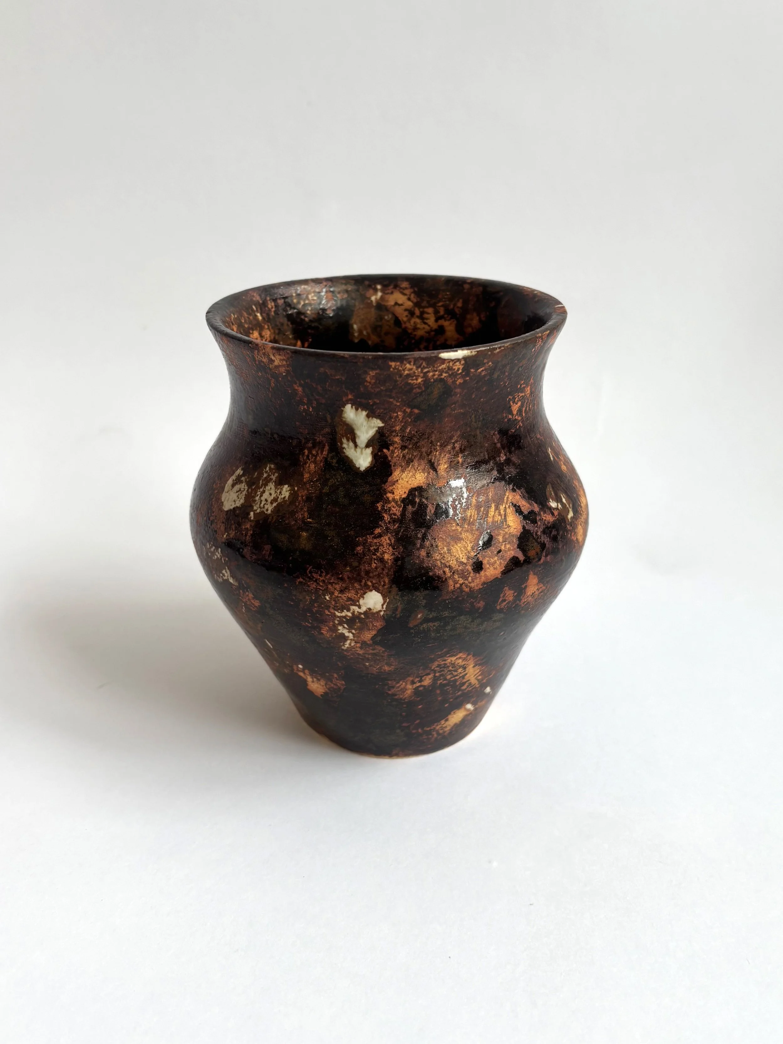 Stoneware, terra sigillata & red iron glaze -
2025