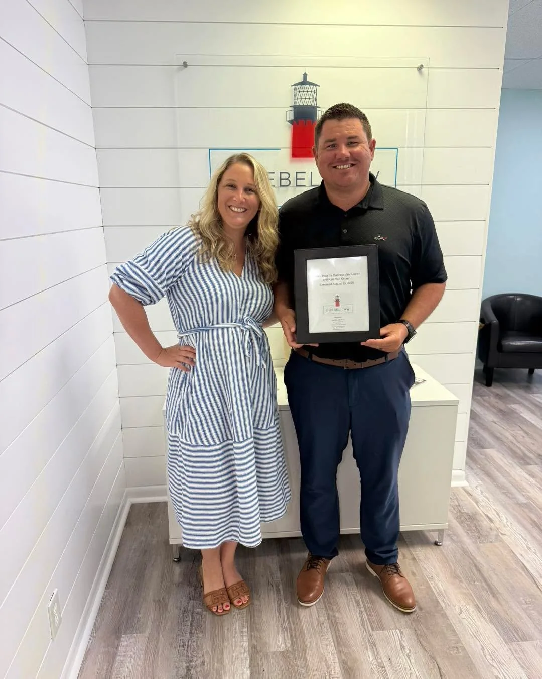 Nothing better than helping great friends secure their legacy. 🖊️ Today&rsquo;s signatures mean peace of mind for years to come &mdash; thank you Van Keuren&rsquo;s for trusting Goebel Law, PLLC with your estate planning. @karlivk @mvk14

#EstatePla