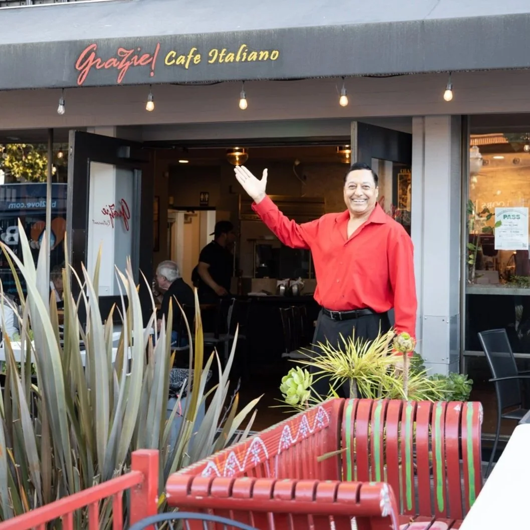 a restaurant with outdoor dining