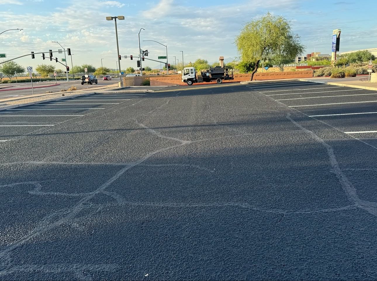 Parking Lot Maintenance in Peoria 