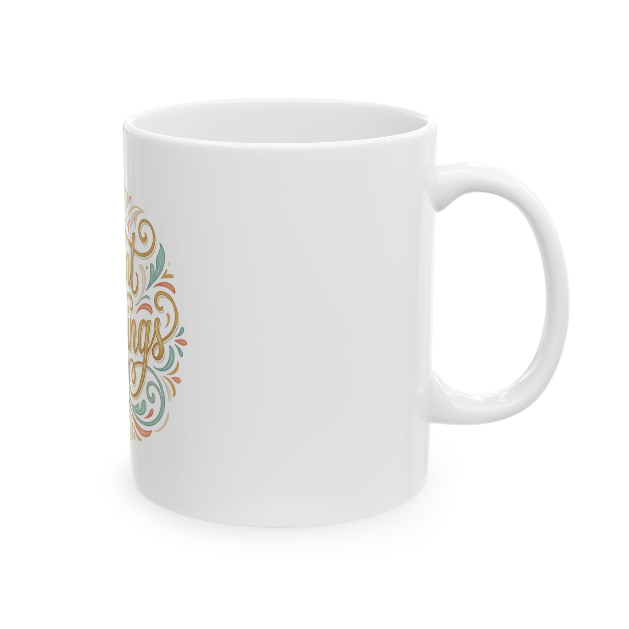 Count Your Blessings ceramic faith coffee mug - photo 4