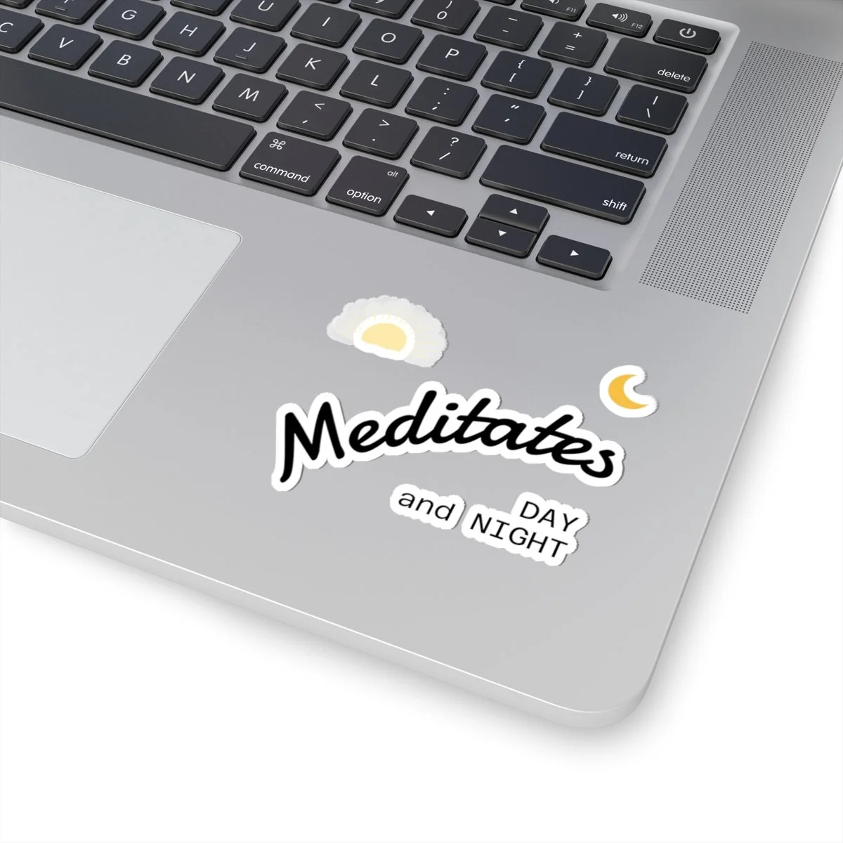 Meditates Day and Night sun and moon sticker set - photo 2