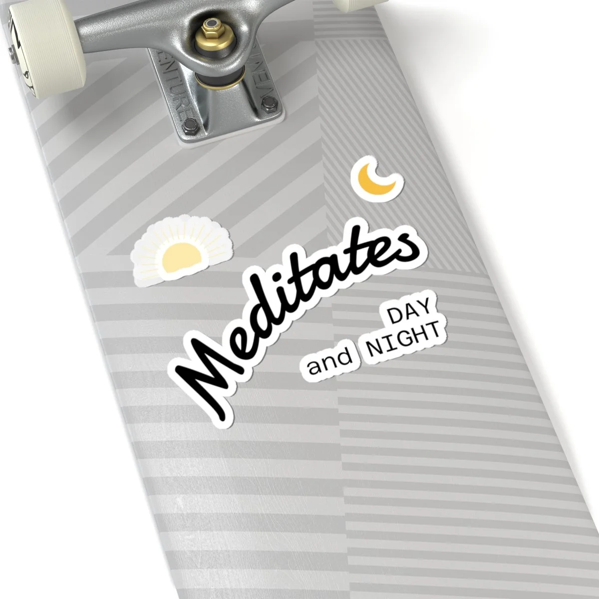 Meditates Day and Night sun and moon sticker set - photo 8