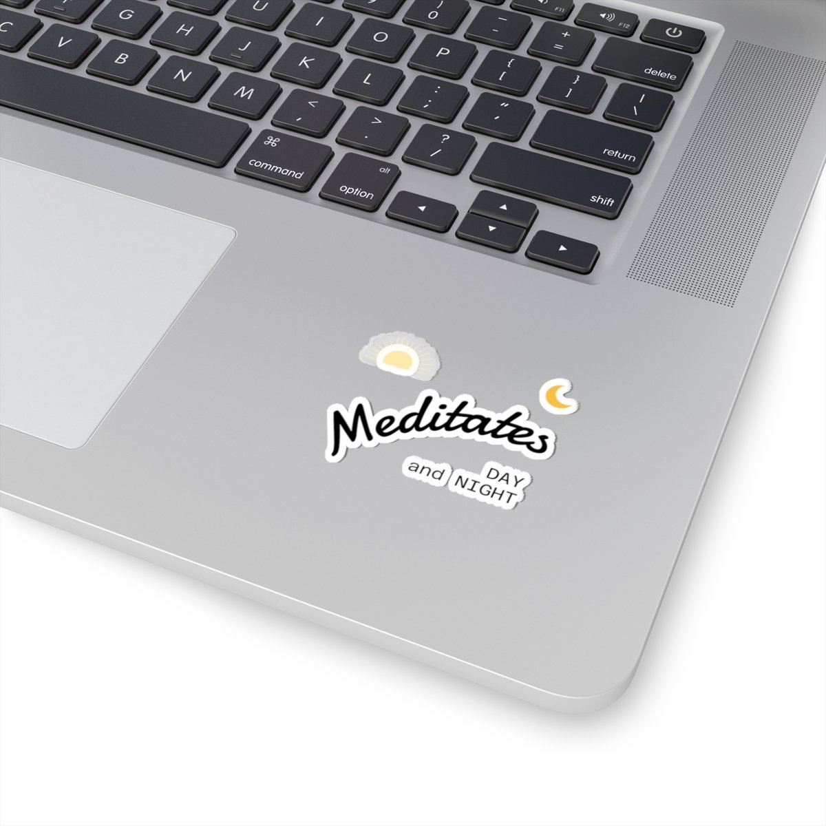 Meditates Day and Night sun and moon sticker set - photo 11
