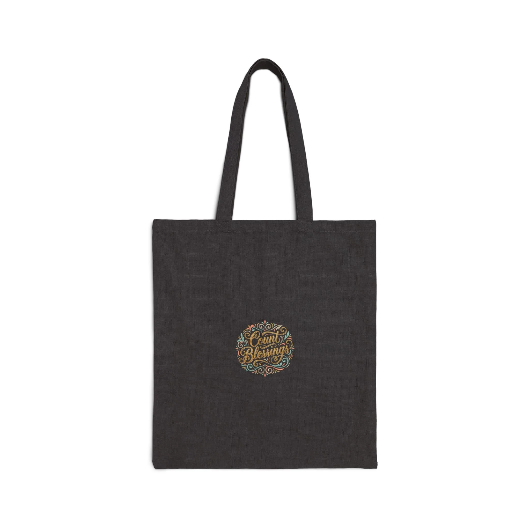 Thanks Mama floral cotton canvas tote bag - photo 5