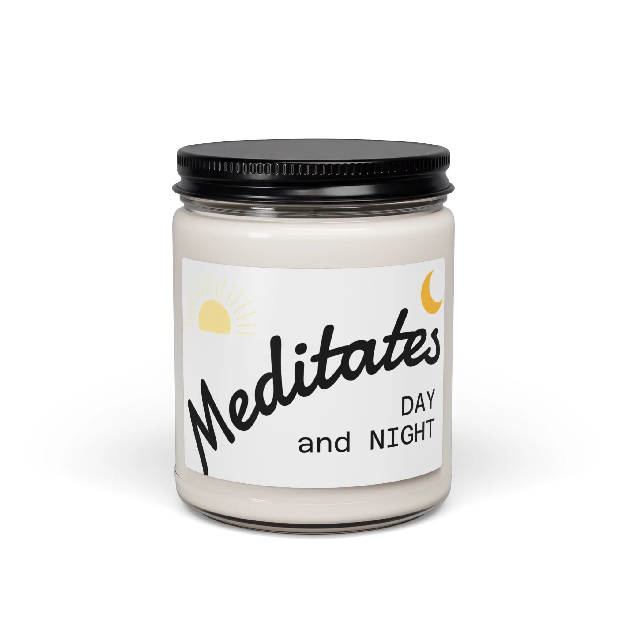 Meditates Day and Night scented soy candle - photo 17