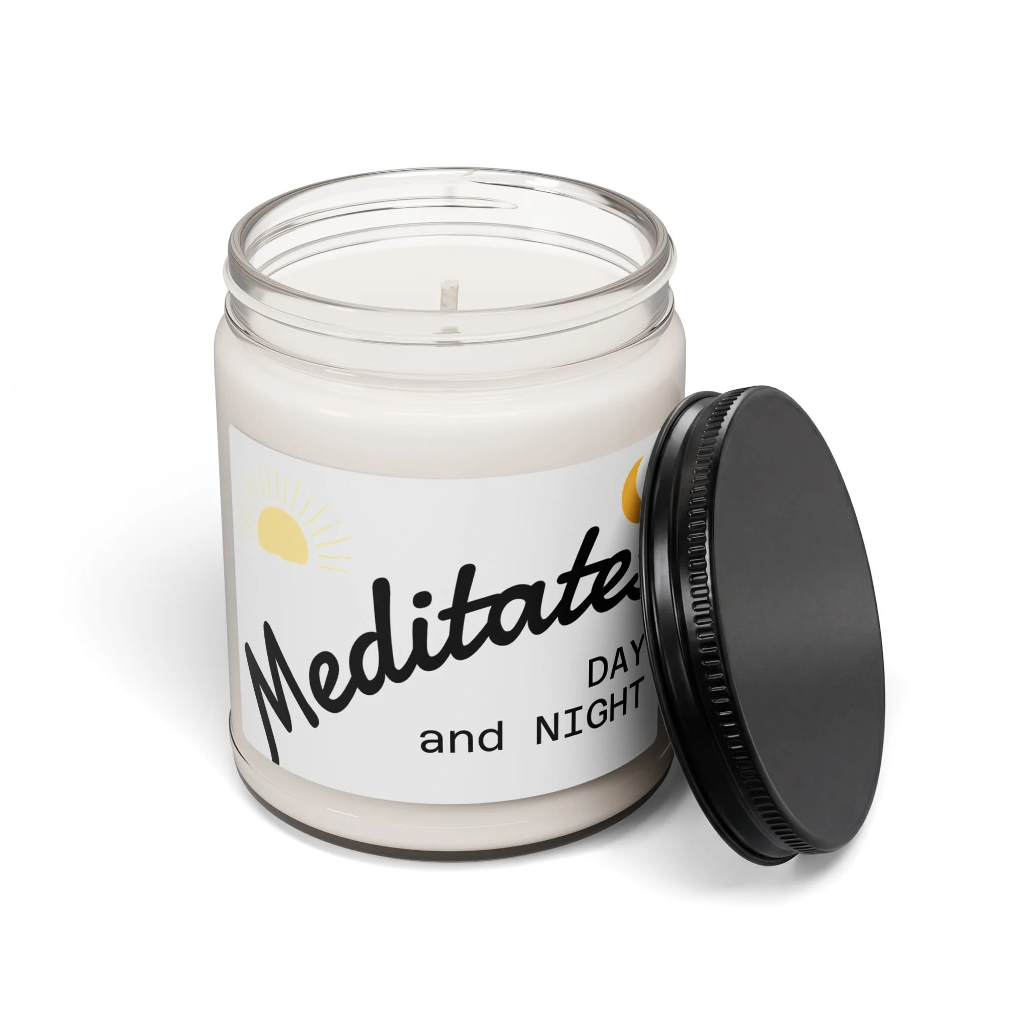 Meditates Day and Night scented soy candle - photo 30