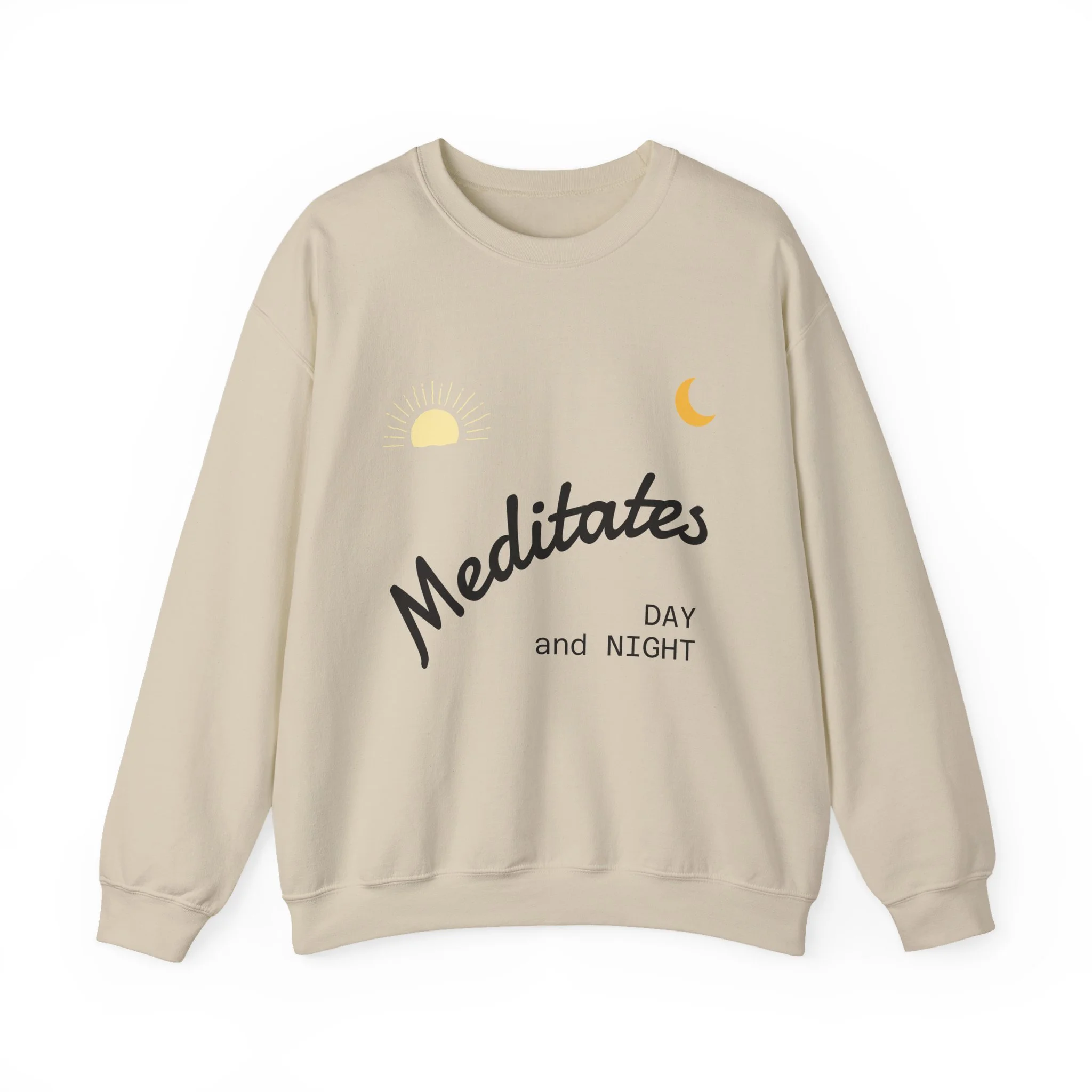 Meditates Day and Night Psalm 1:2 crewneck sweatshirt - photo 9