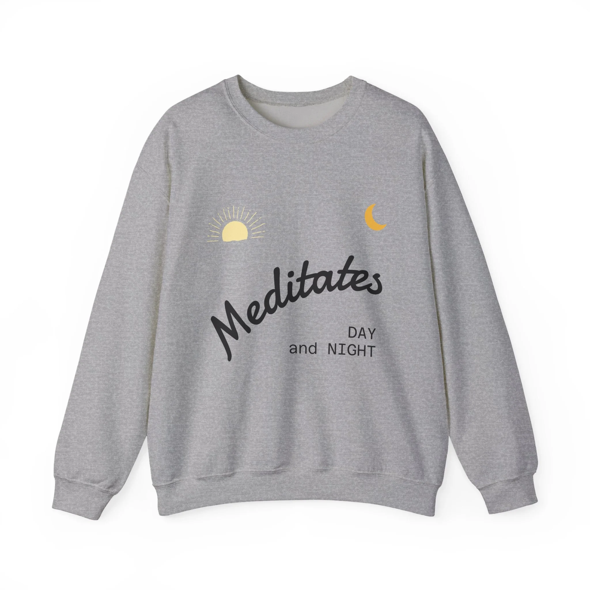 Meditates Day and Night Psalm 1:2 crewneck sweatshirt - photo 13