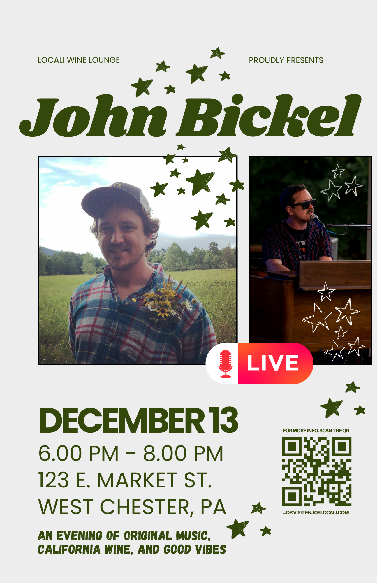 Locali Live w/ John Bickel