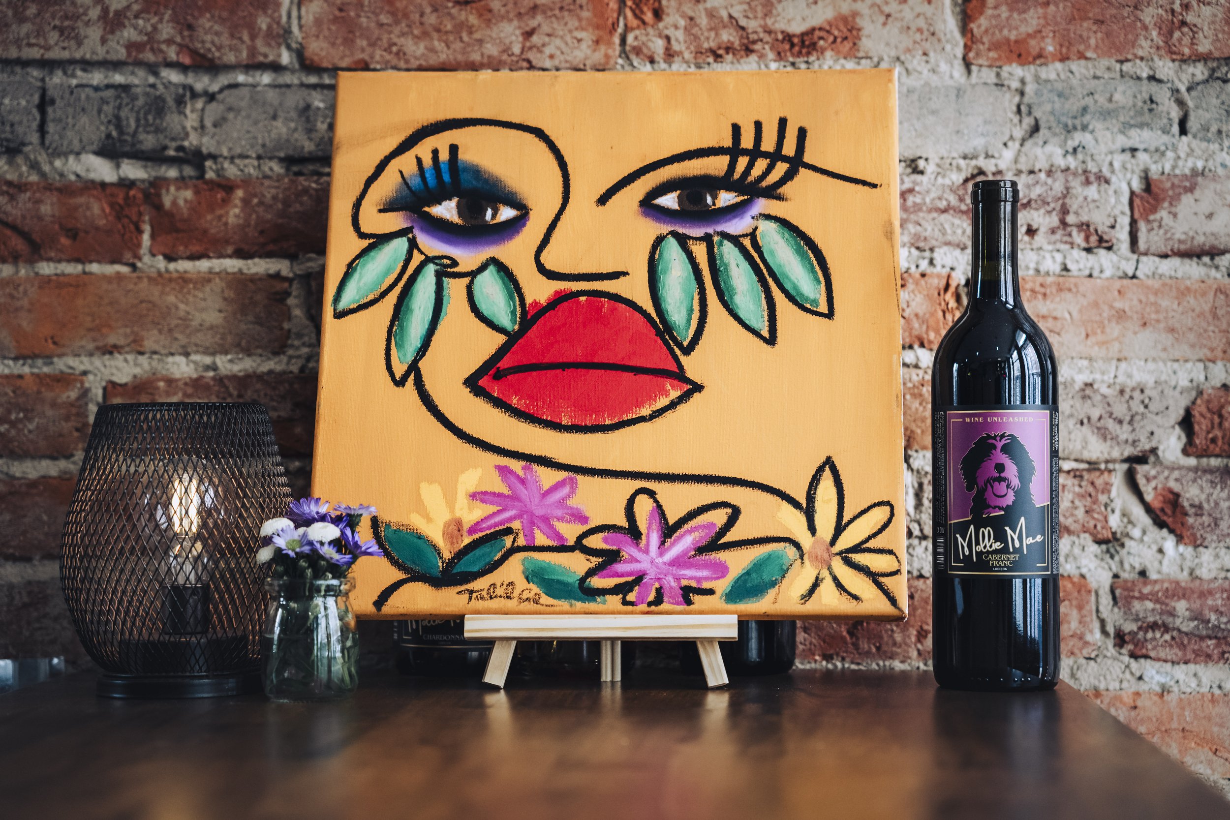 Artist in Residence: Paint &amp; Sip (Tahirah Coleman)