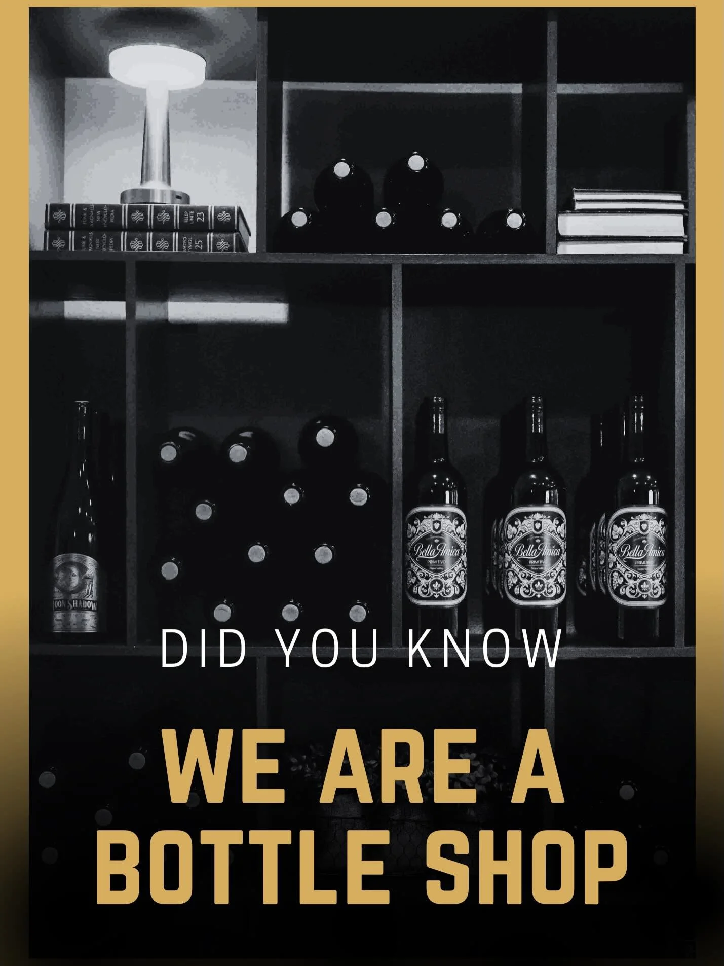 BOTTLE SHOP

Dinner plans tonight in West Chester? Skip the extra stop at the state store. LoCali is also a bottle shop featuring our selection of California wines available to-go &mdash; perfect for bringing to some of our favorite local BYOB spots 