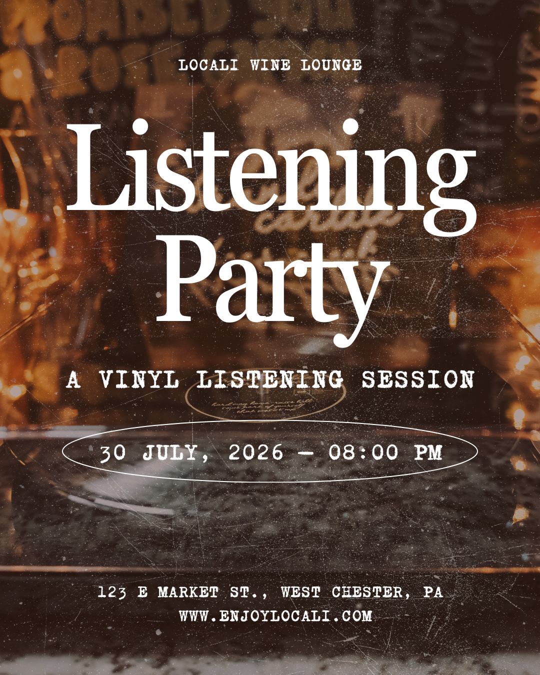 Vinyl Listening Party - Little Miss Twain