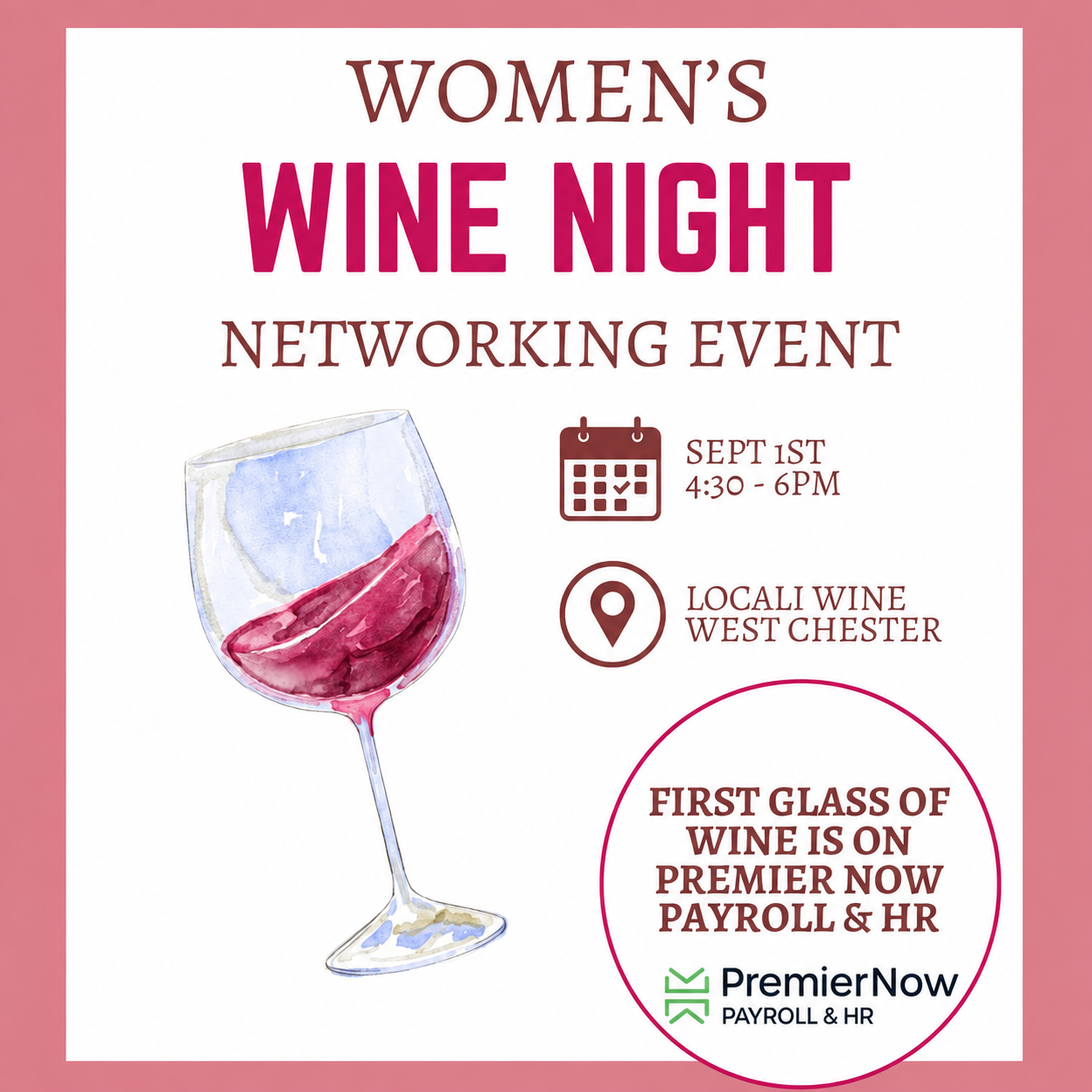 Women &amp; Wine Networking Happy Hour
