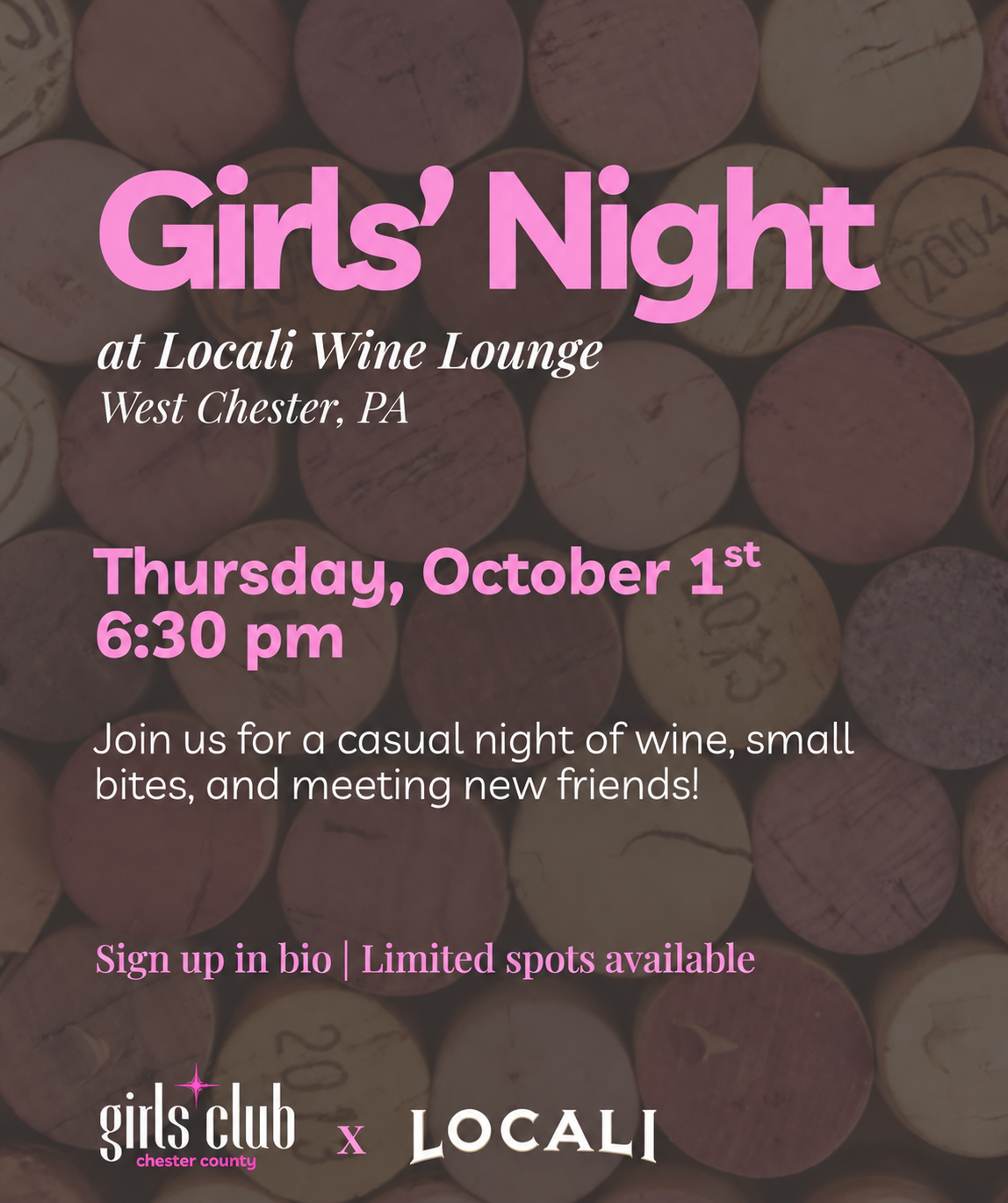 Girls' Night w/ Chester County Girls Club