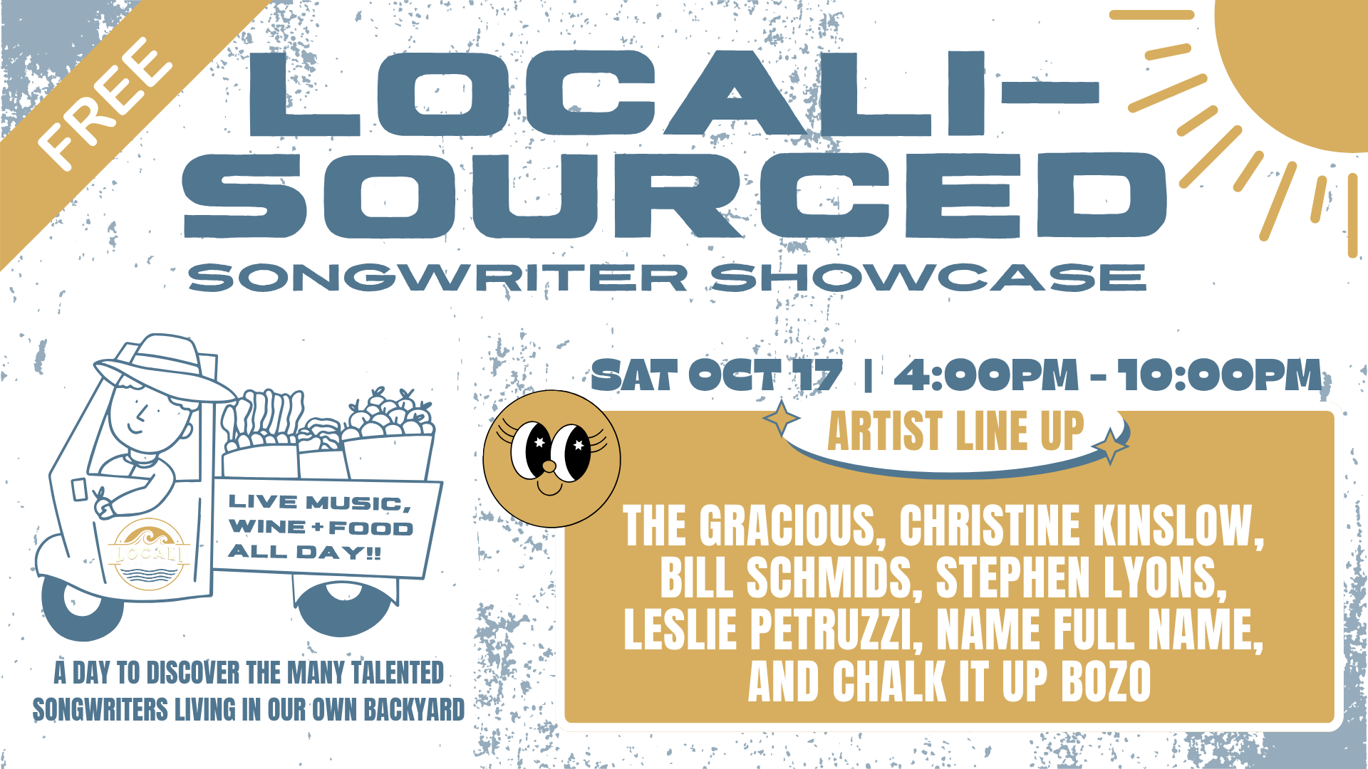 Locali Sourced Songwriter Showcase