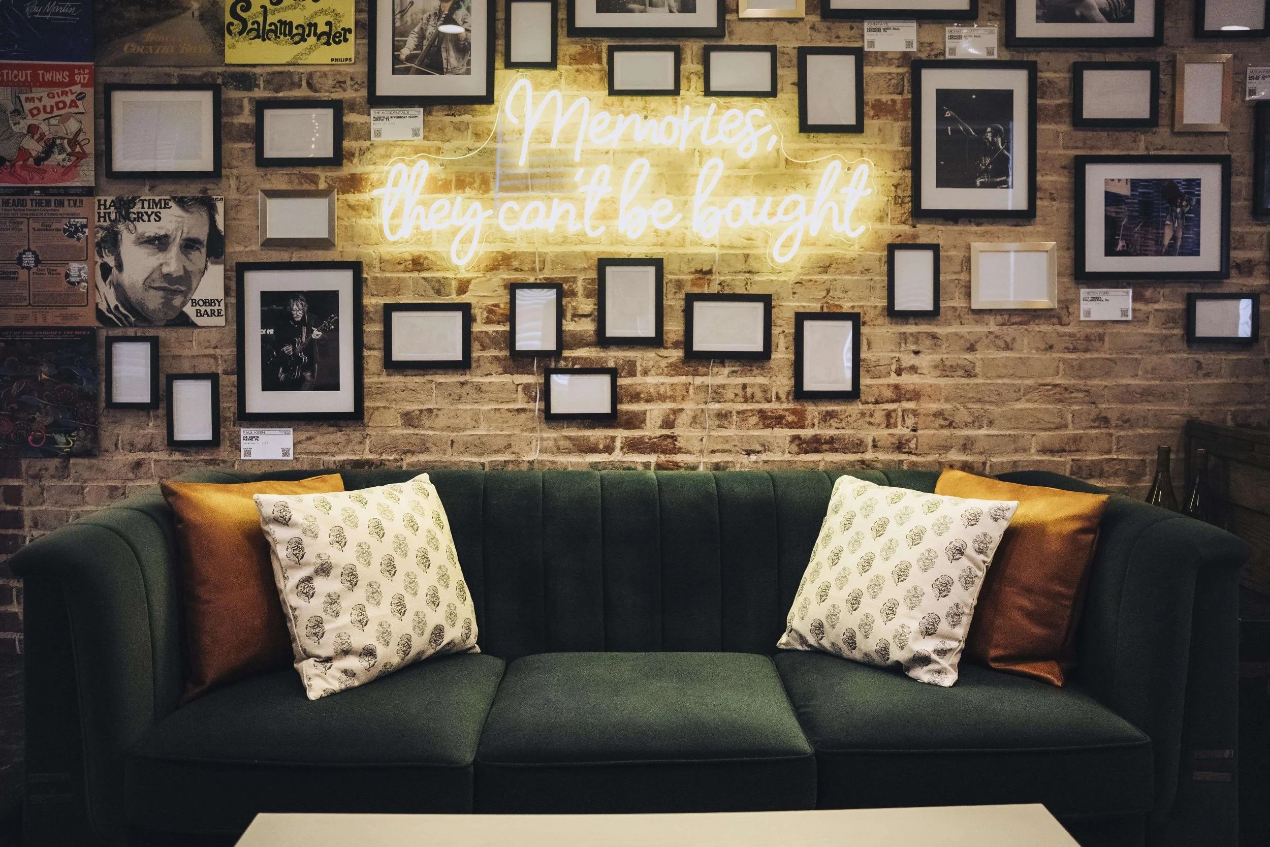 Lounge area of locali