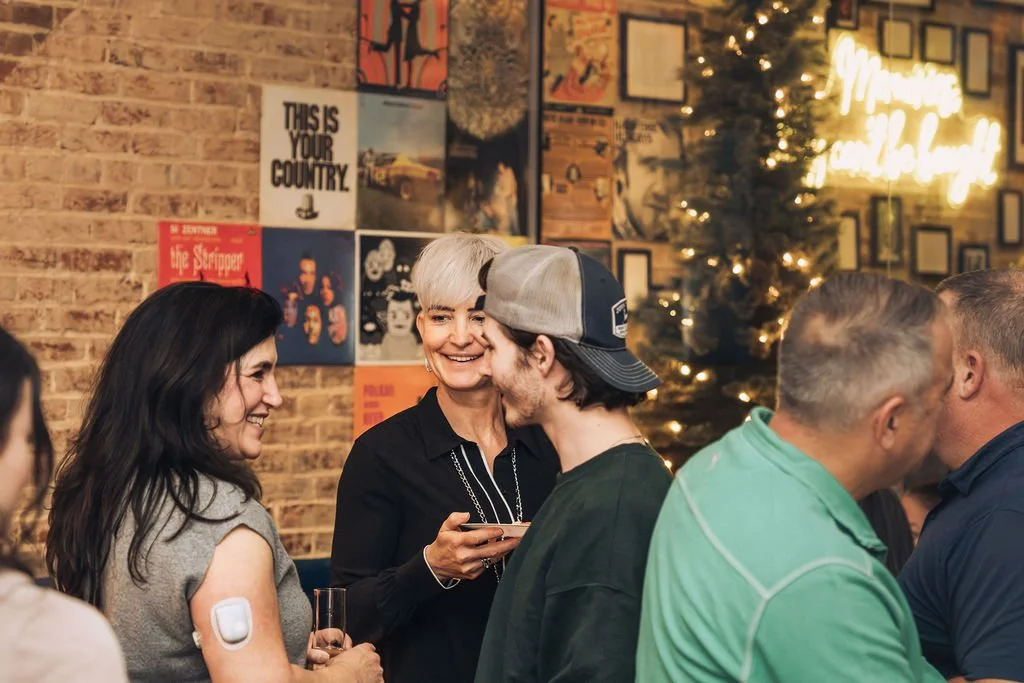 Group enjoying a birthday event at LoCali