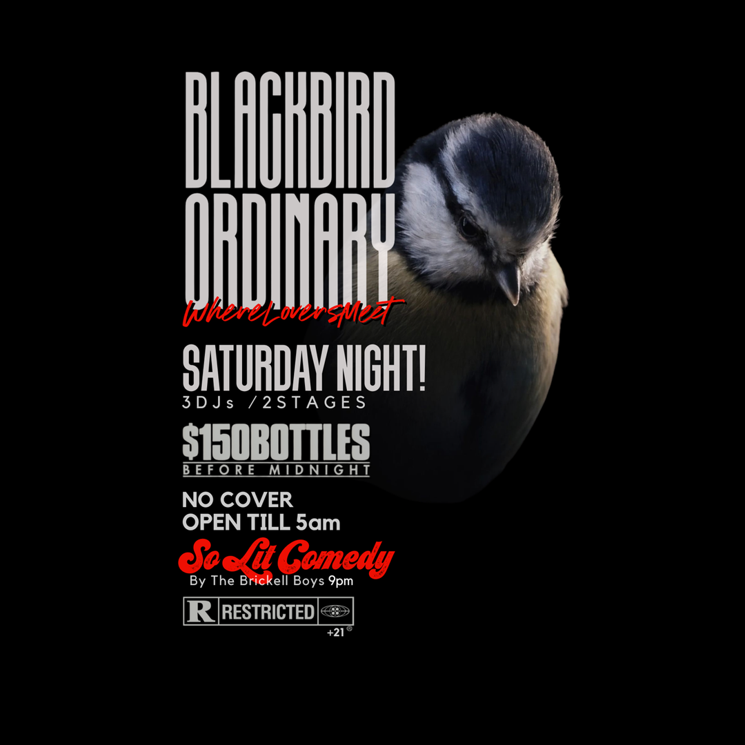 So Lit Comedy at Blackbird Ordinary