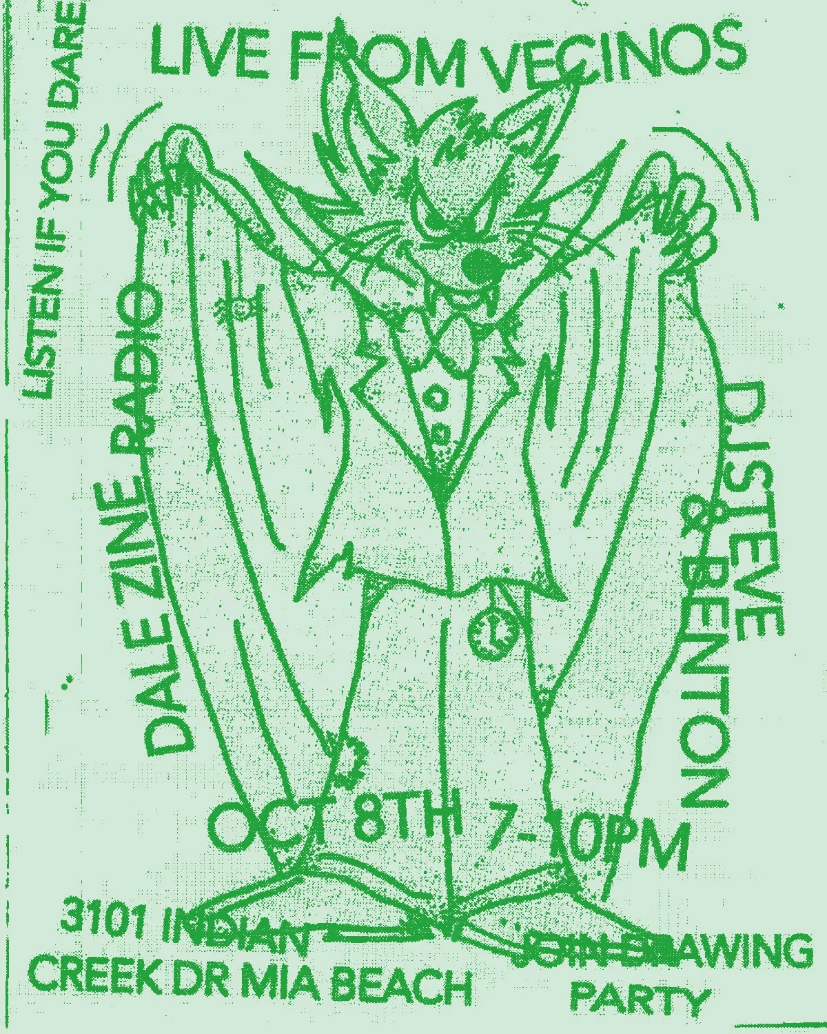 Dále Zine Radio at Vecinos