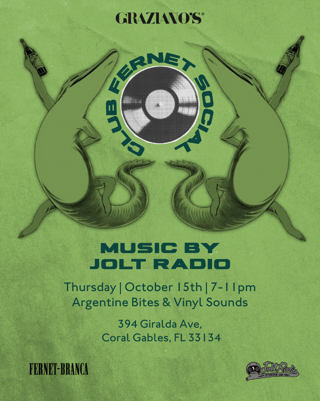 Fernet Social club @ Graziano's Coral Gables