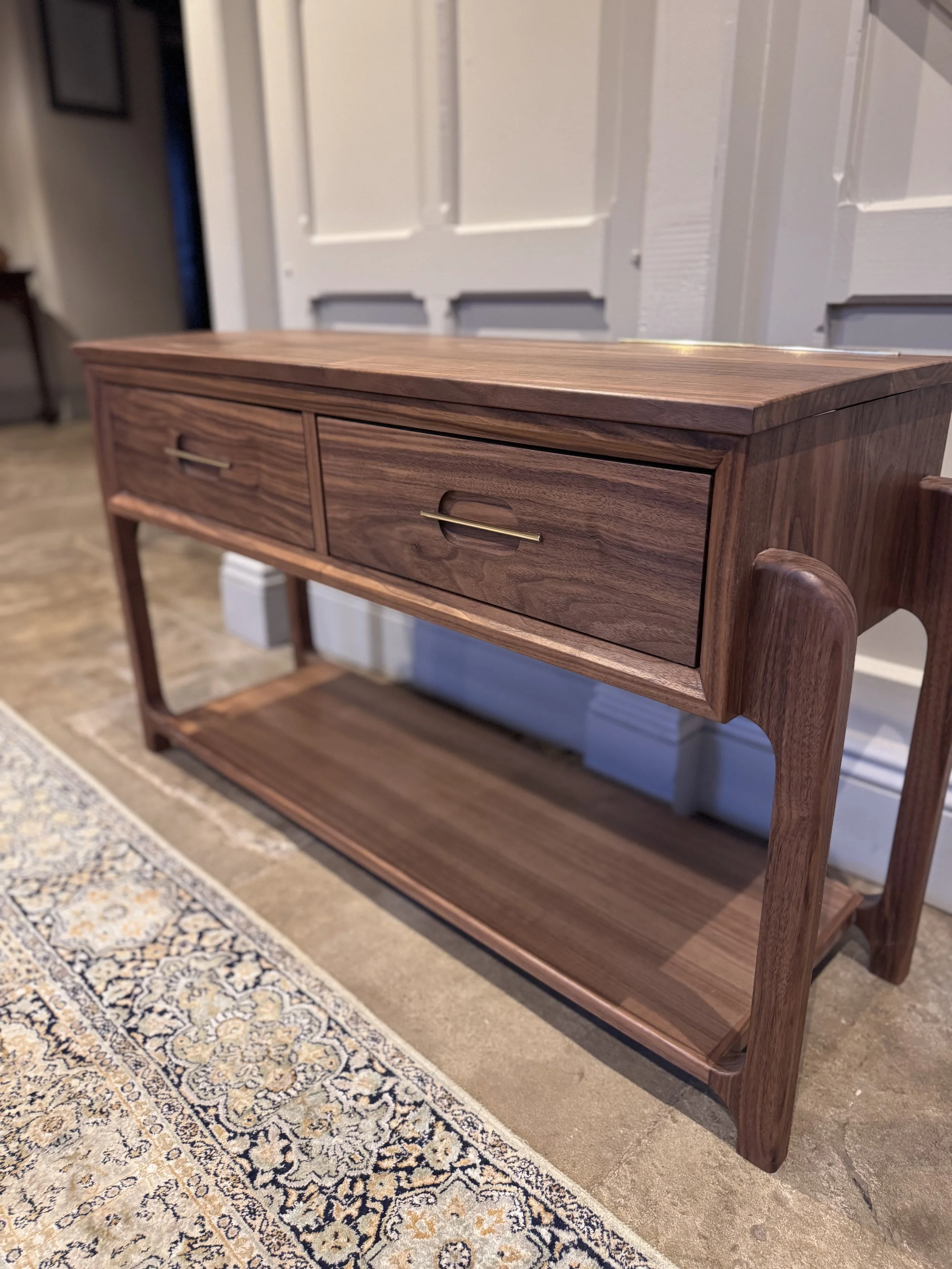 Bespoke record player cabinet