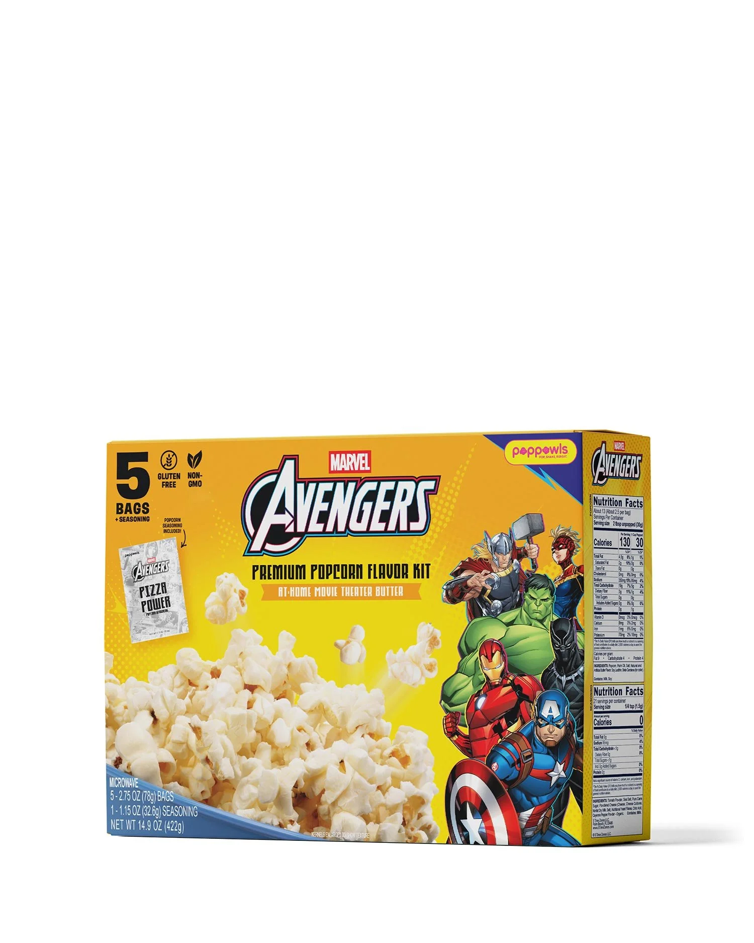 Avengers Microwave Popcorn 5-Pack