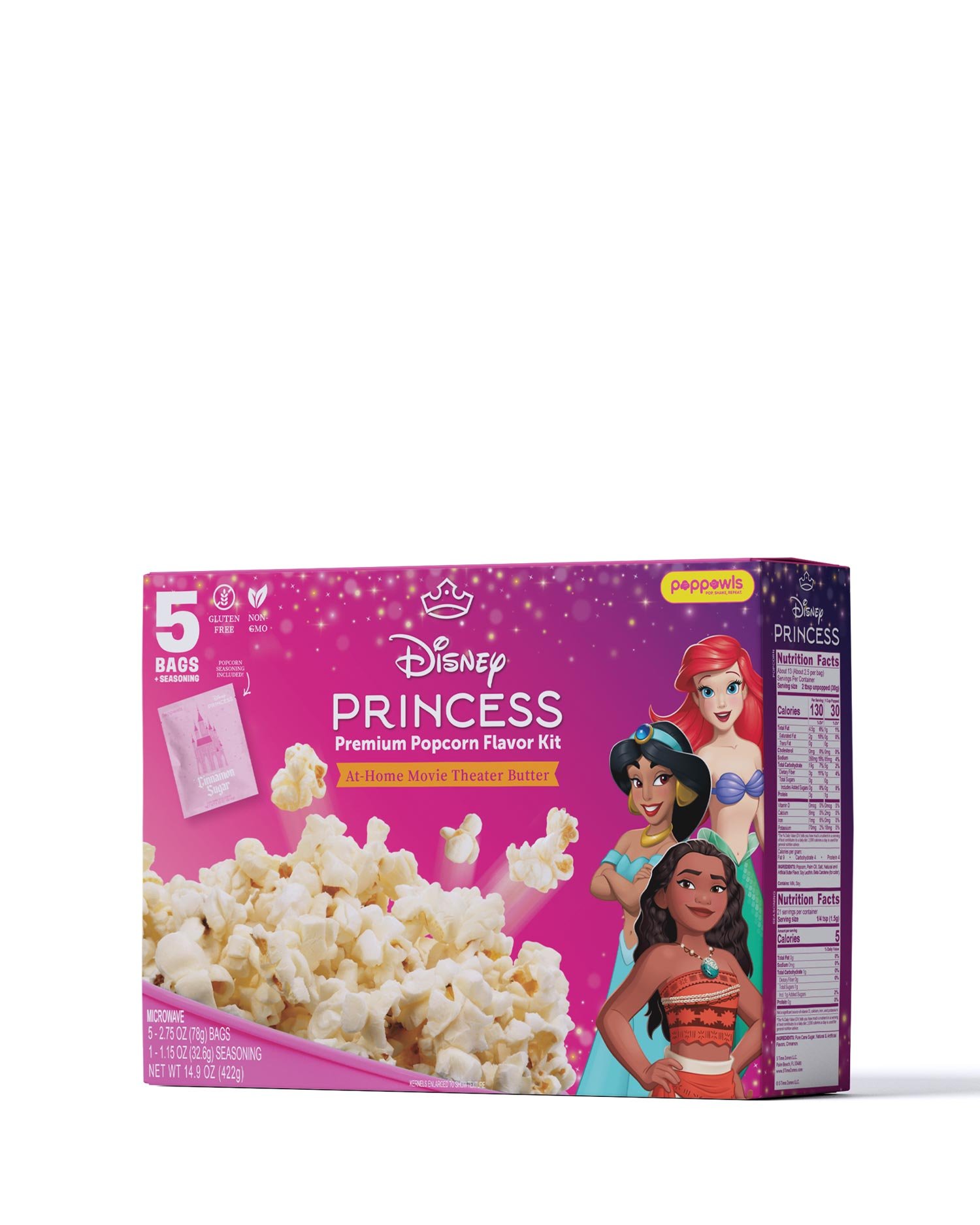 Disney Princess Microwave Popcorn 5-Pack