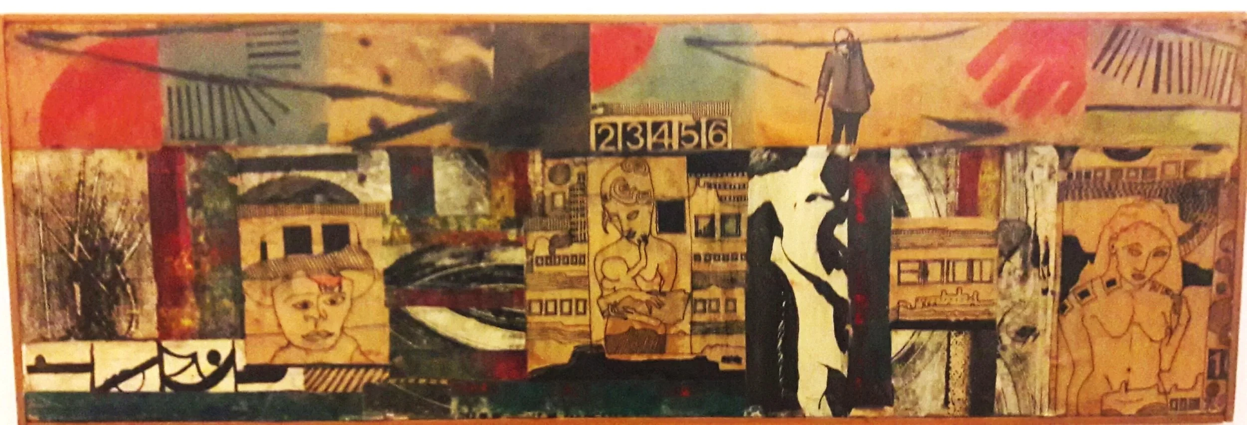 "Tiden" 1974 - Collage