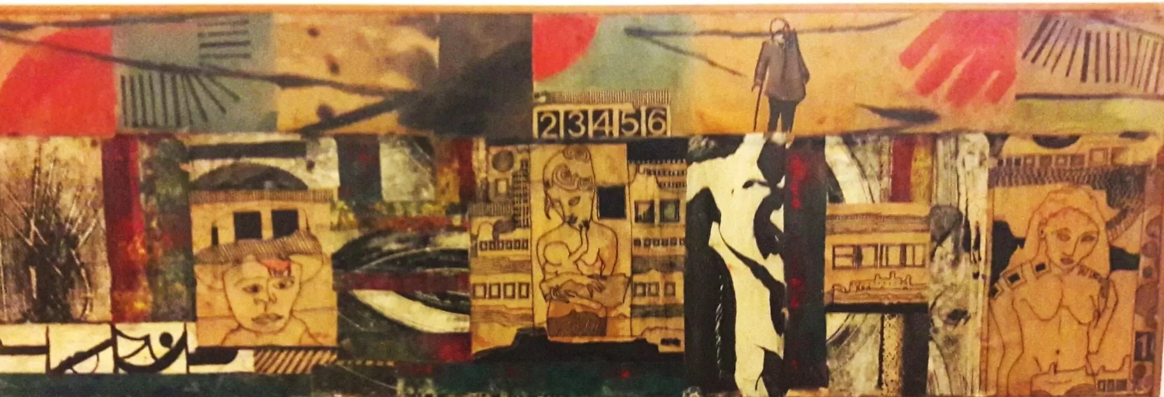 "Tiden" 1974 - Collage