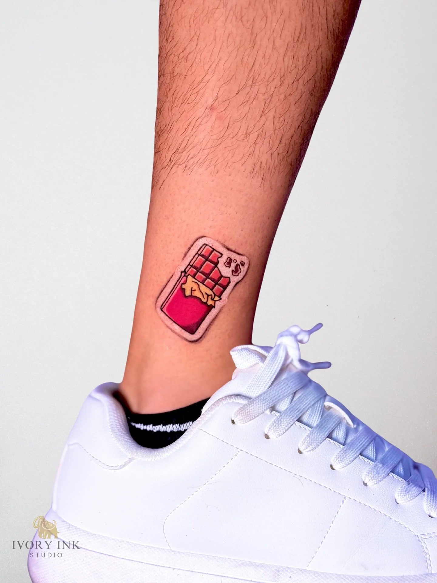 DM for a quote 🍫✨
&bull;
&bull;
&bull;
#stickertattoo #stickertattoos
#kissimmeetattoos #orlandotattoos #tattookissimmee
#tattooorlando #orlandotattooartist
#kissimmeetattooartist