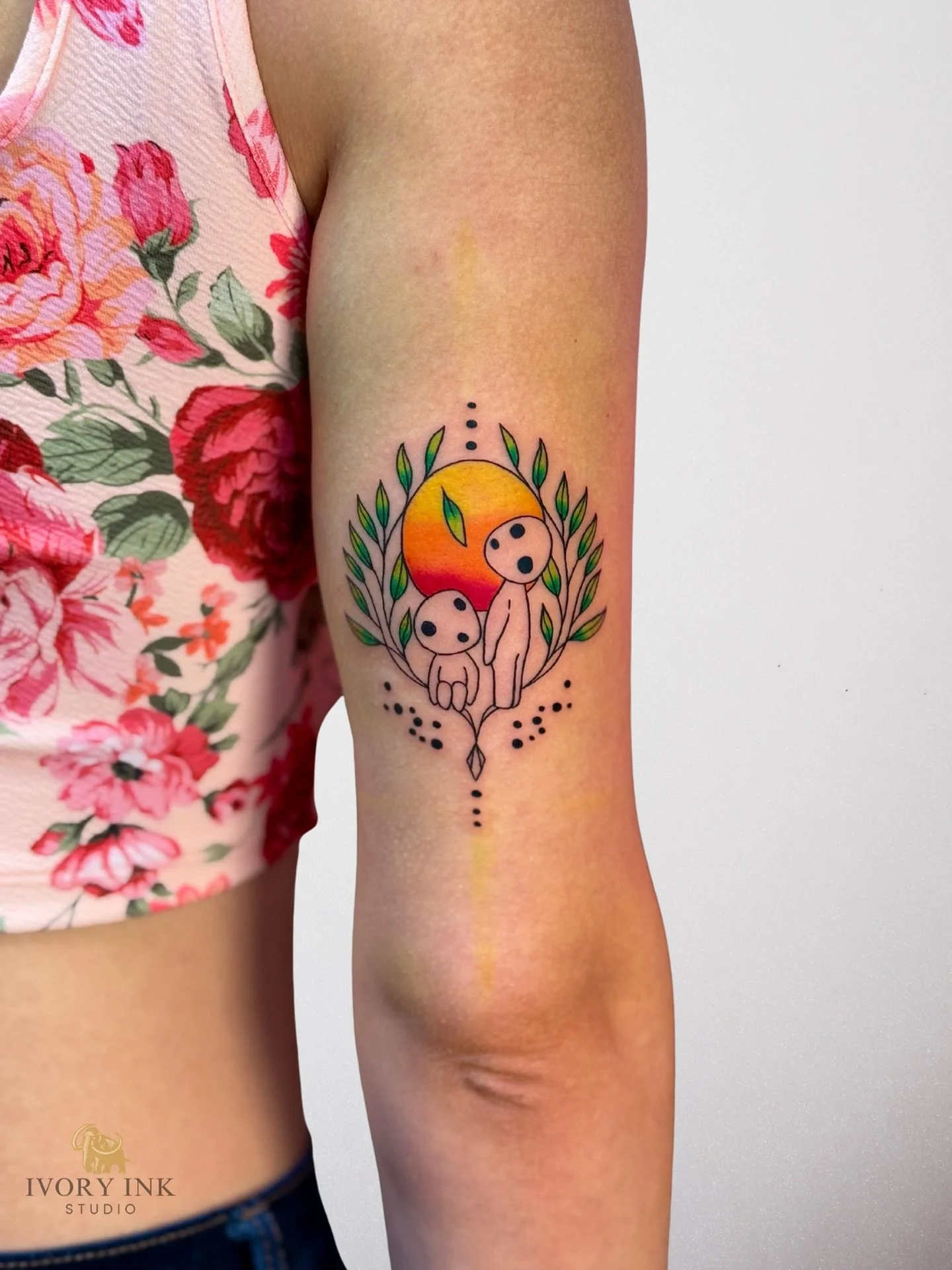 Spirits of the forest, guardians of balance 🌿🌞✨ 

DM for a quote 💌
&bull;
&bull;
&bull;
#colortattooartist #kissimmeetattooartist
#orlandotattooartist #orlandotattoos #kissimmeetattoos
#femaletattooartist #colortatt