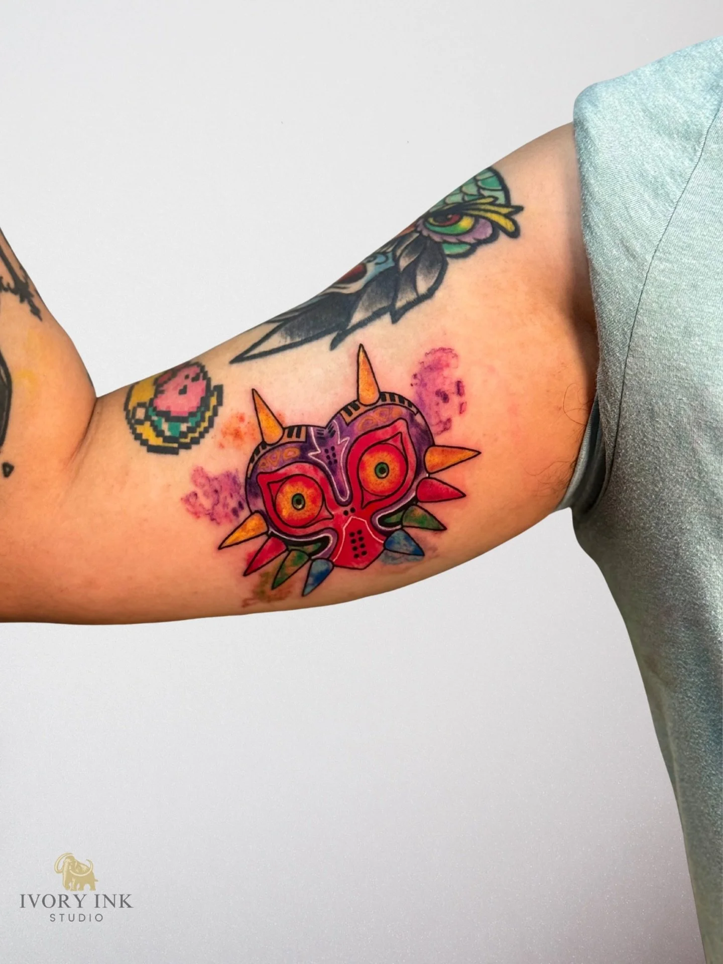 Straight from The Legend of Zelda: Majora&rsquo;s Mask 🌙🎮

DM for a quote 💌
&bull;
&bull;
&bull;
#orlandotattooartist #kissimmeetattooartist #orlandotattoostudio #kissimmeetattoostudio #zeldatattoos majorasmasktattoo