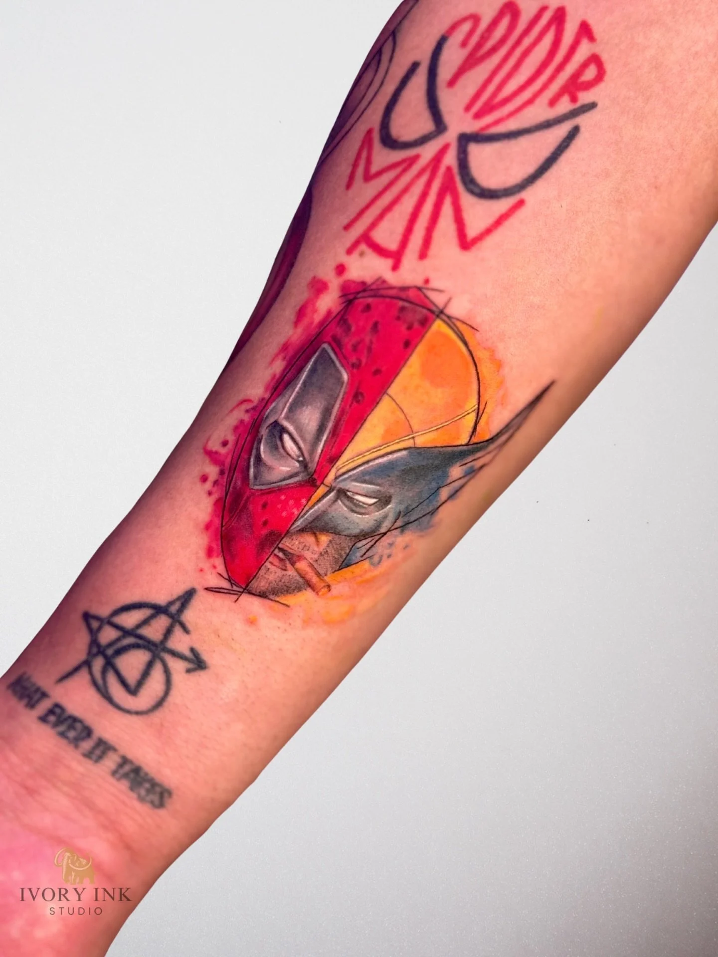 ❤️ DEADPOOL X WOLVERINE 💛

DM for a quote 💌
&bull;
&bull;
&bull;
#kissimmeetattooartist #orlandotattooartist #deadpoolandwolverinetattoo #deadpoolandwolverine #orlandotattoostudio