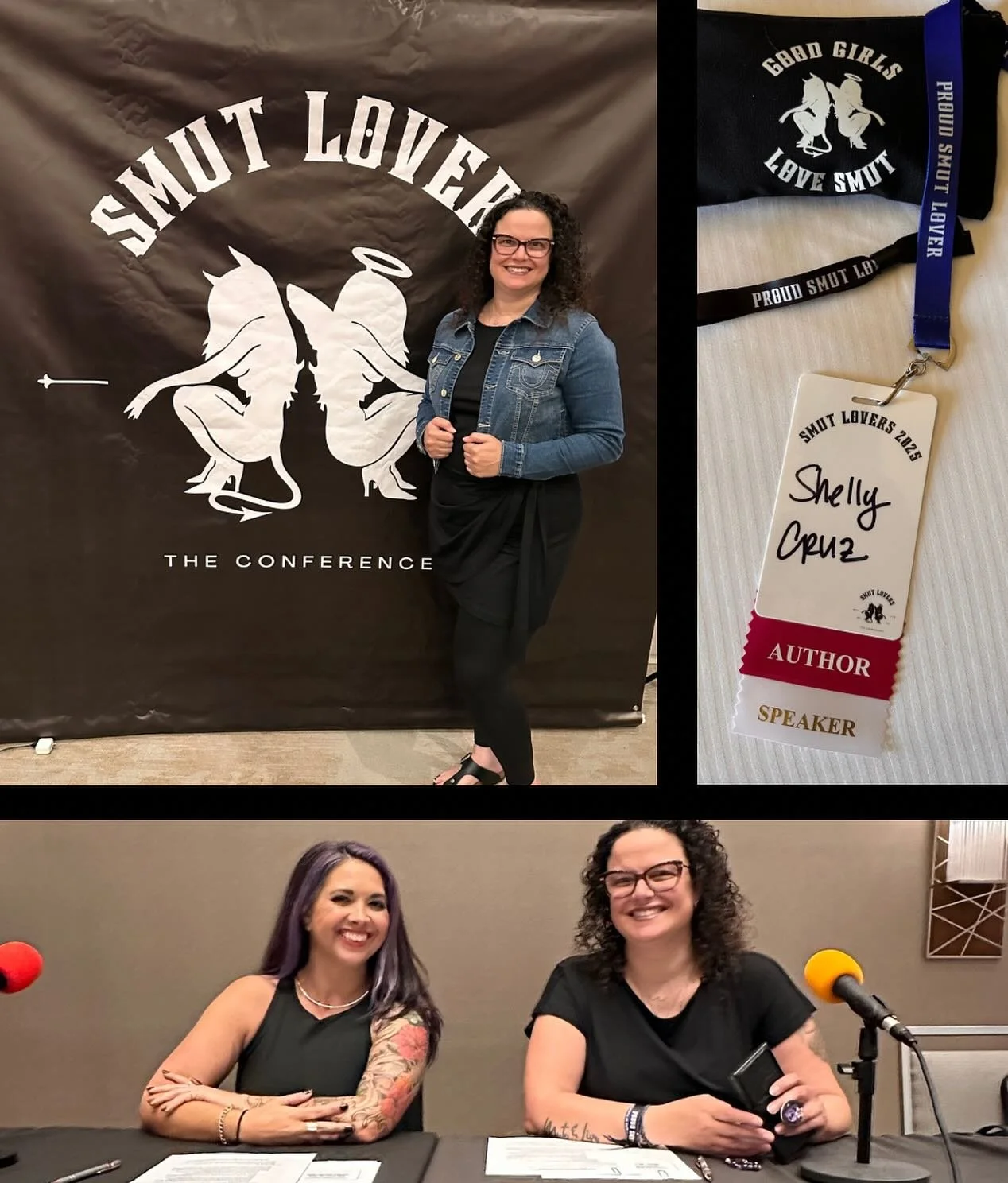 Day 1 @smutloverscommunity  Kicked things off with the Legally Bound panel alongside the amazing Nicole Reid of @reidlegalsolutions 

Lawyer. Author. Today both of my worlds officially collided&mdash;couldn&rsquo;t have asked for a better start. 

#S