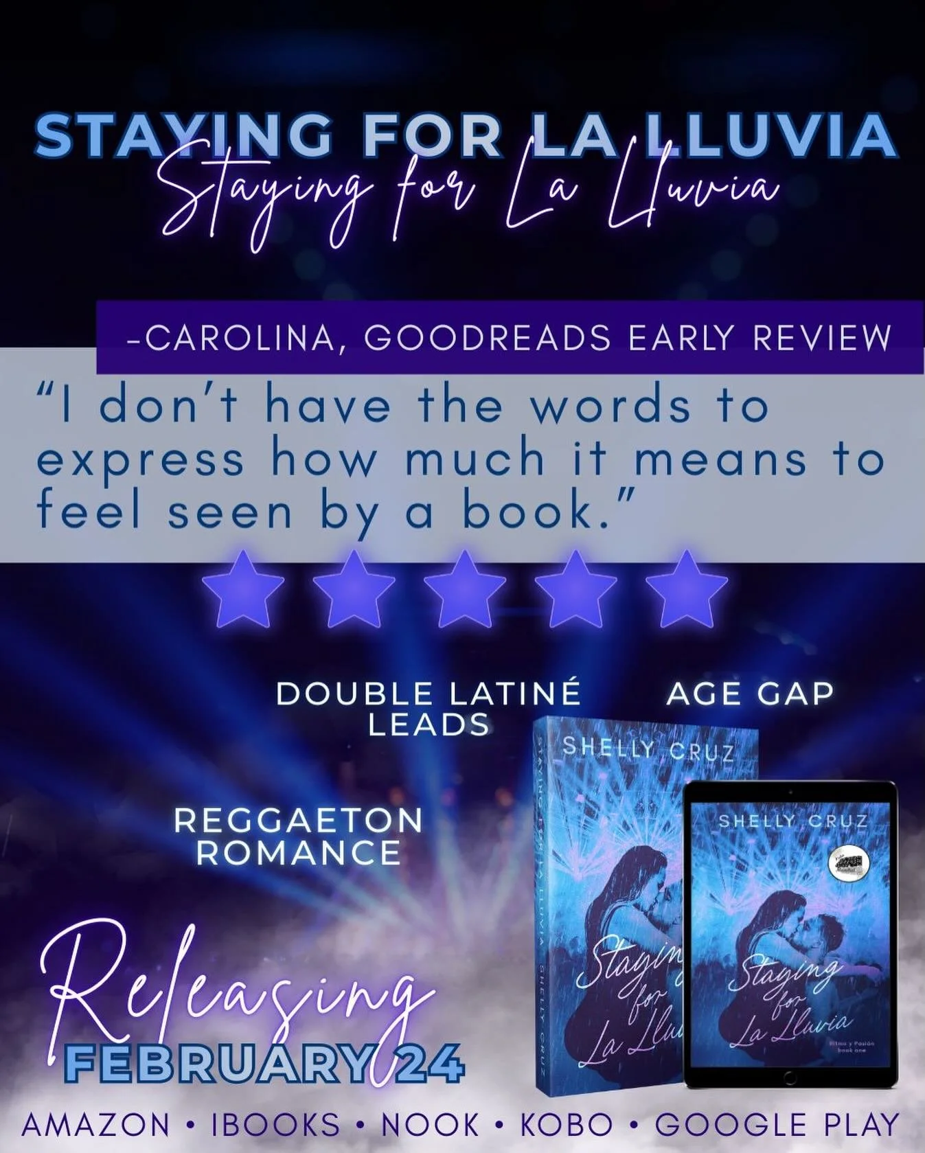 Early reviews are starting to roll in and my heart is so full!

CAROLINA said:&rdquo;I don&rsquo;t have the words to express how much it means to feel seen by a book.&rdquo;

That&rsquo;s it. That&rsquo;s the goal. To make you feel seen, heard, and w