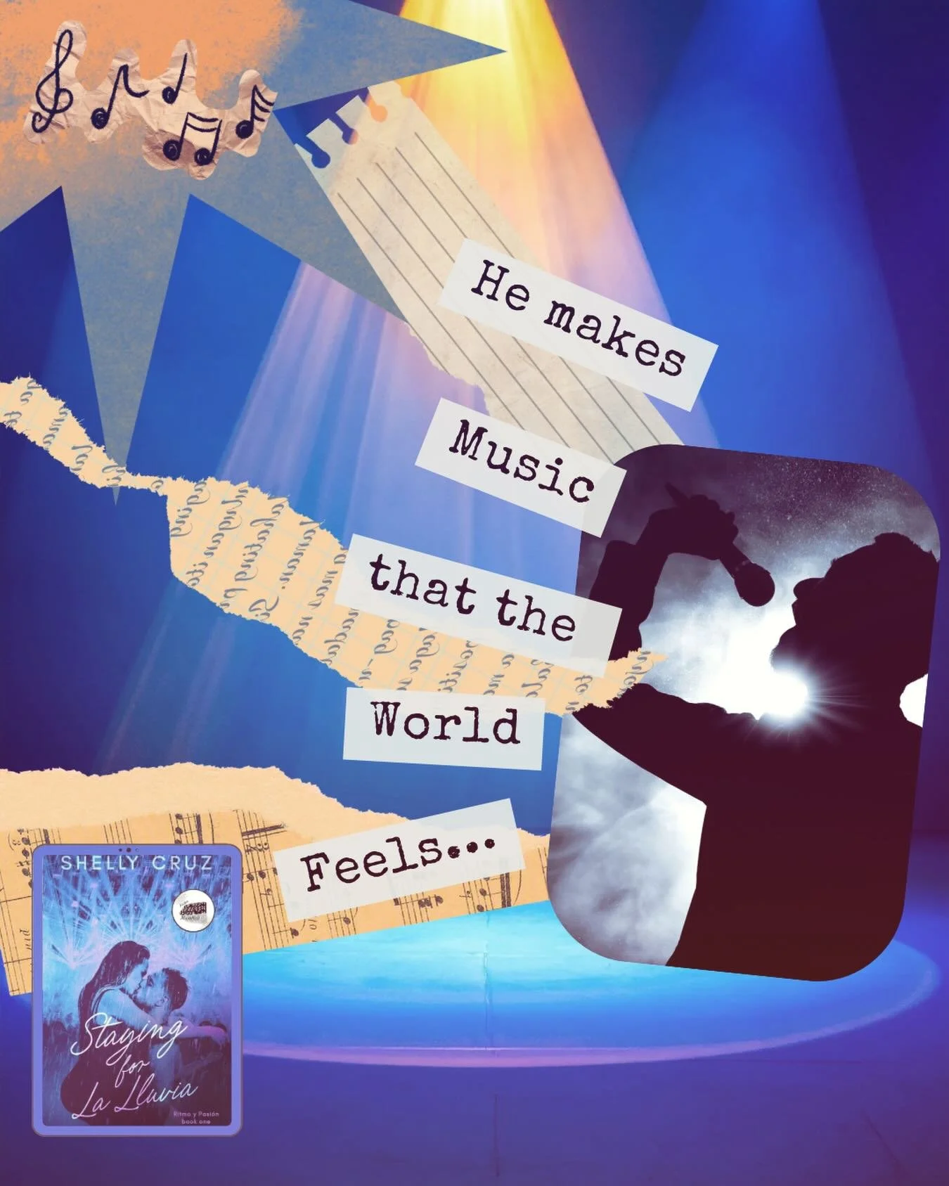 He makes music that the whole world feels.

She&rsquo;s the only one who sees who he really is.

Staying for La Lluvia&hellip;available now!