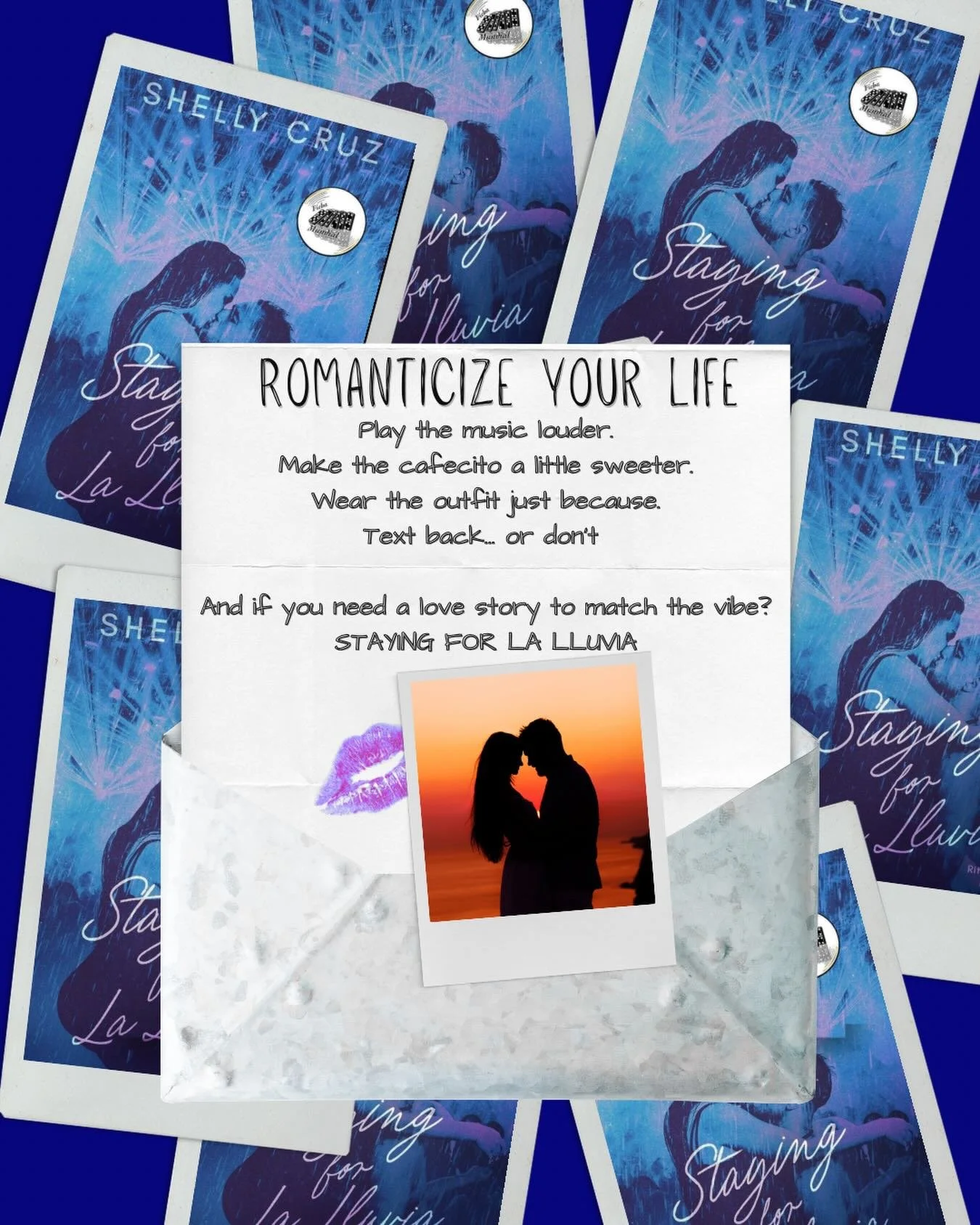 Romanticize your life this week!

Play the music louder. Make the cafecito a little sweeter. Wear the outfit just because. Text back&hellip;or don&rsquo;t

And if you need a love story to match the vibe?

Staying for La Lluvia has the tension, the pa