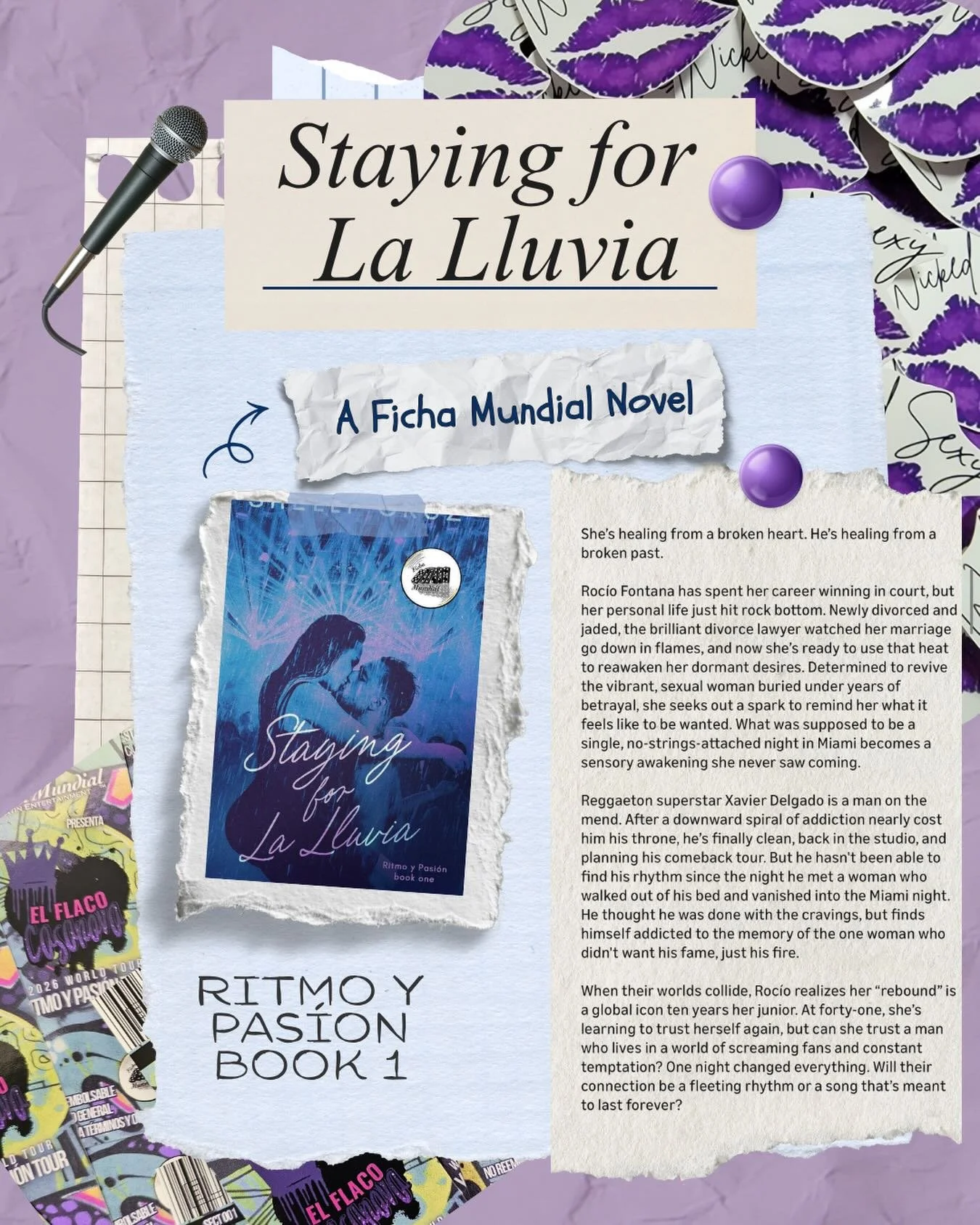 If the blurb doesn&rsquo;t get you&hellip;Xavier definitely will! 

She&rsquo;s healing from a broken heart. He&rsquo;s healing from a broken past.
Roc&iacute;o Fontana has spent her career winning in court, but her personal life just hit rock bottom